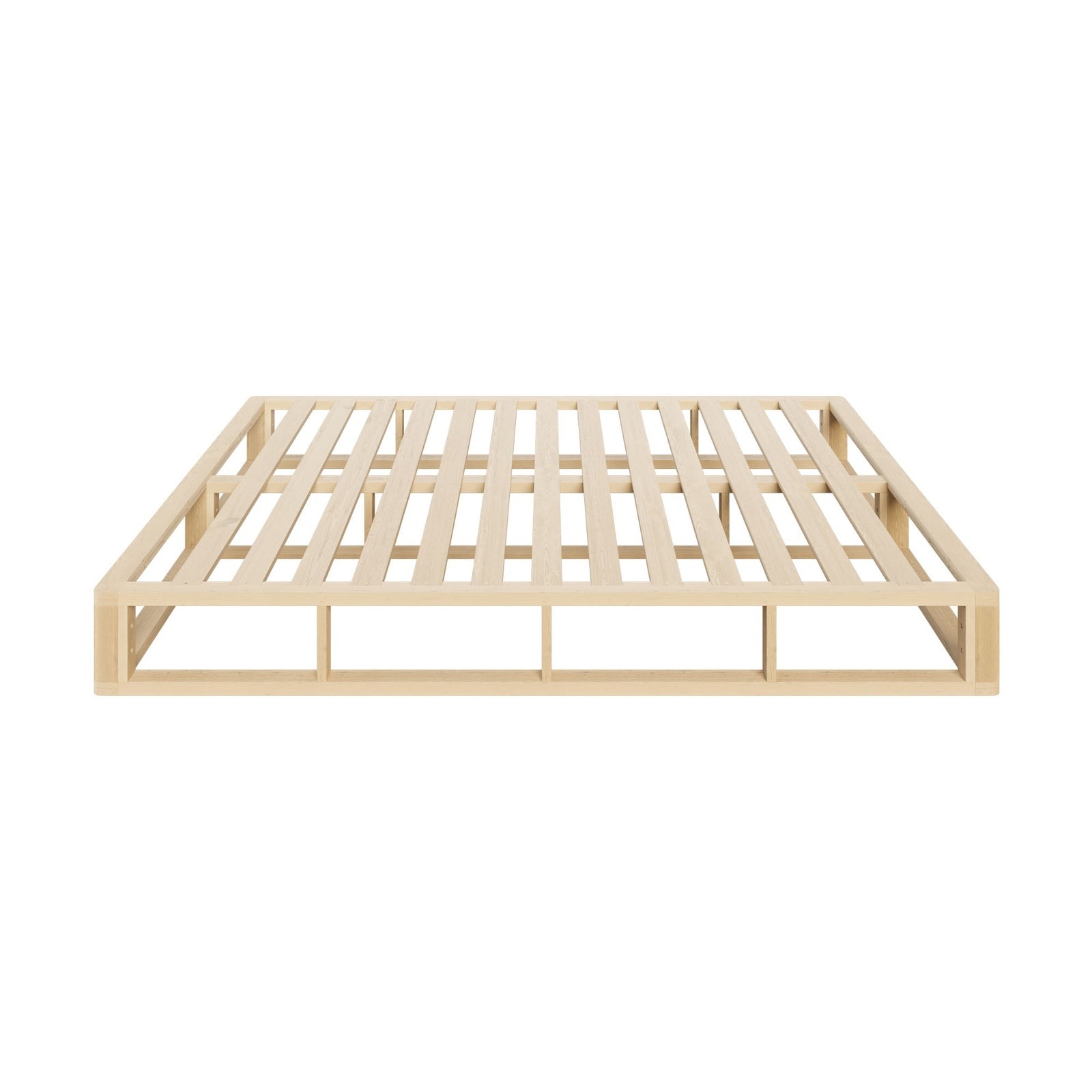 Oikiture Bed Frame Queen Double King Single Wooden Bed Base Platform - Sunyee