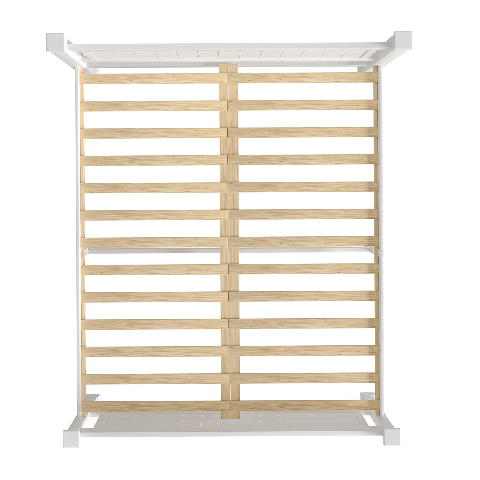 Oikiture Bed Frame Double Size Pine Wooden Timber Mattress Base Platform Bedroom - Sunyee