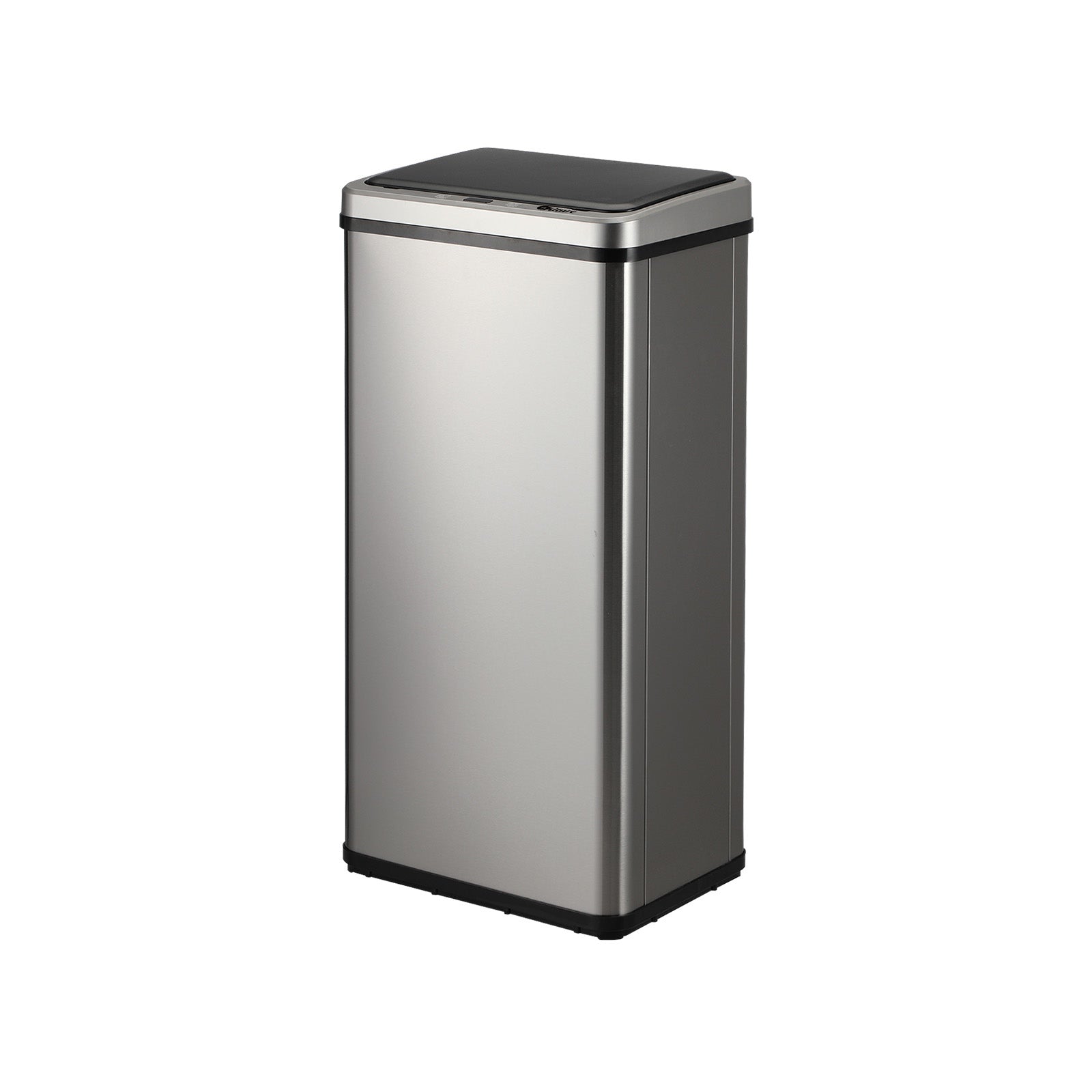Oikiture 50L Motion Sensor Bin Automatic Rubbish Trash Can Kitchen Silver - Sunyee