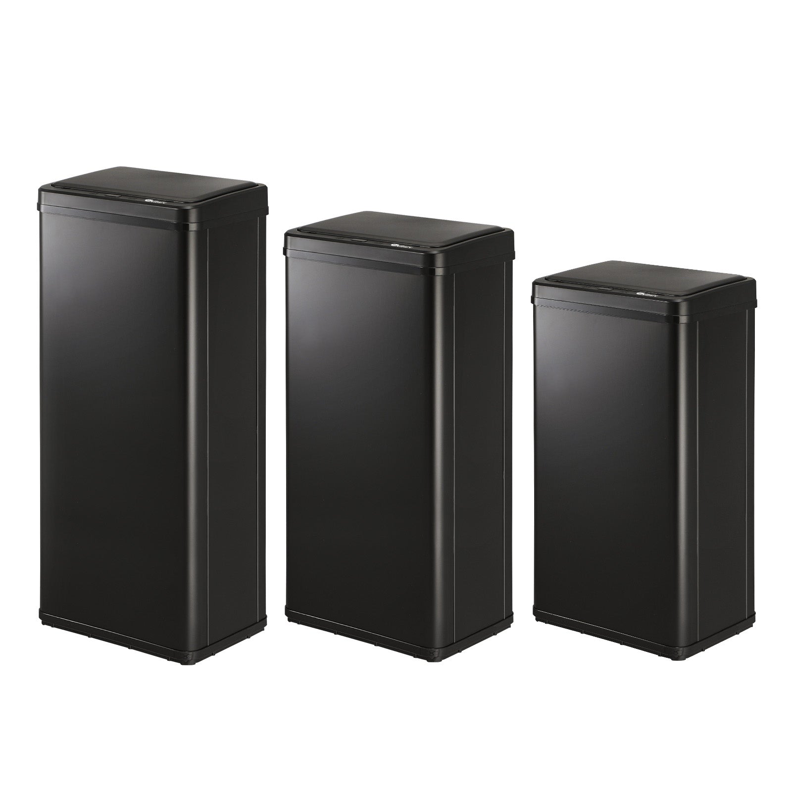 Oikiture 40/50/60L Motion Sensor Rubbish Bin Automatic Stainless Steel Trash Can - Sunyee