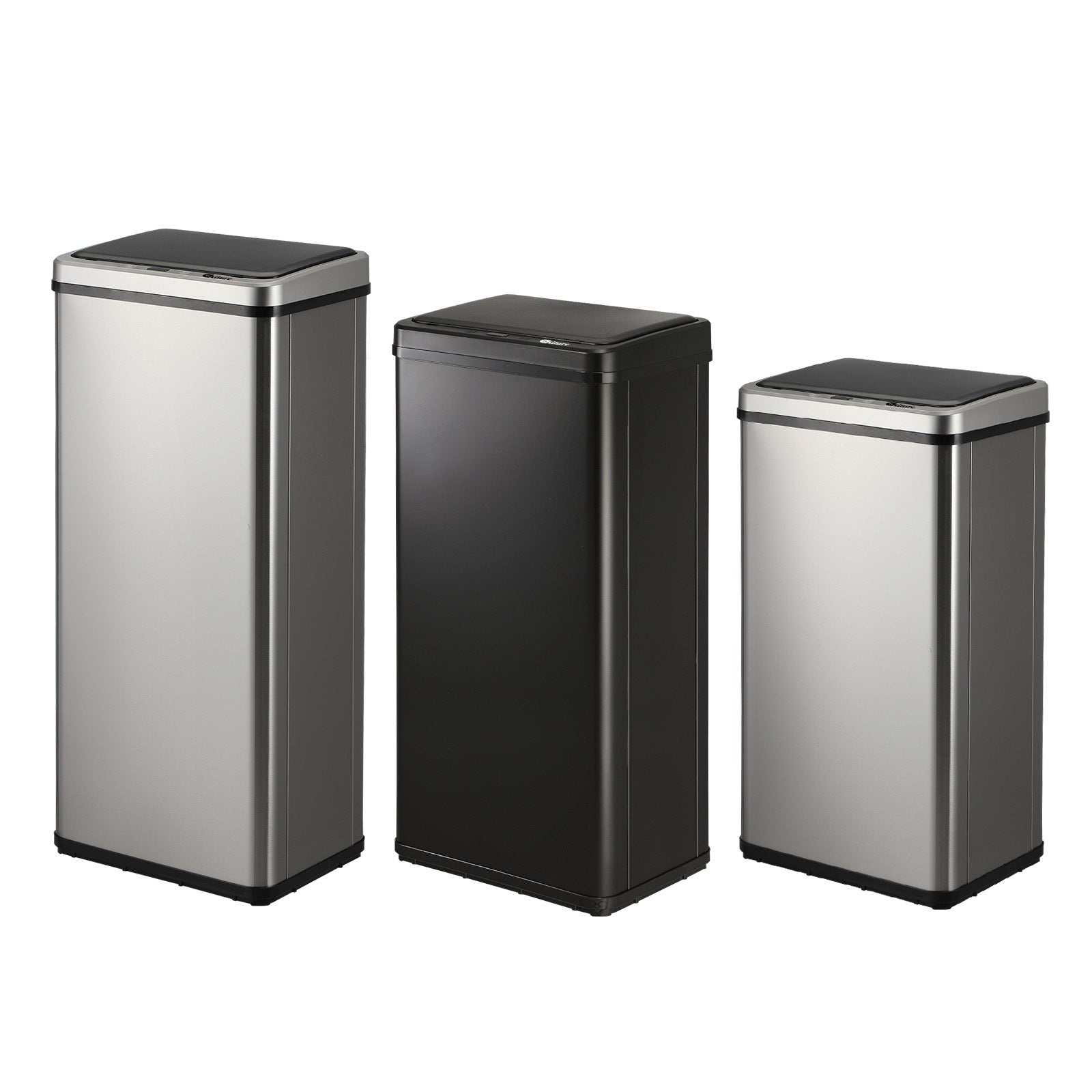 Oikiture Motion Sensor Bin Stainless Steel Automatic Kitchen Trash Can 40/50/60L - Sunyee