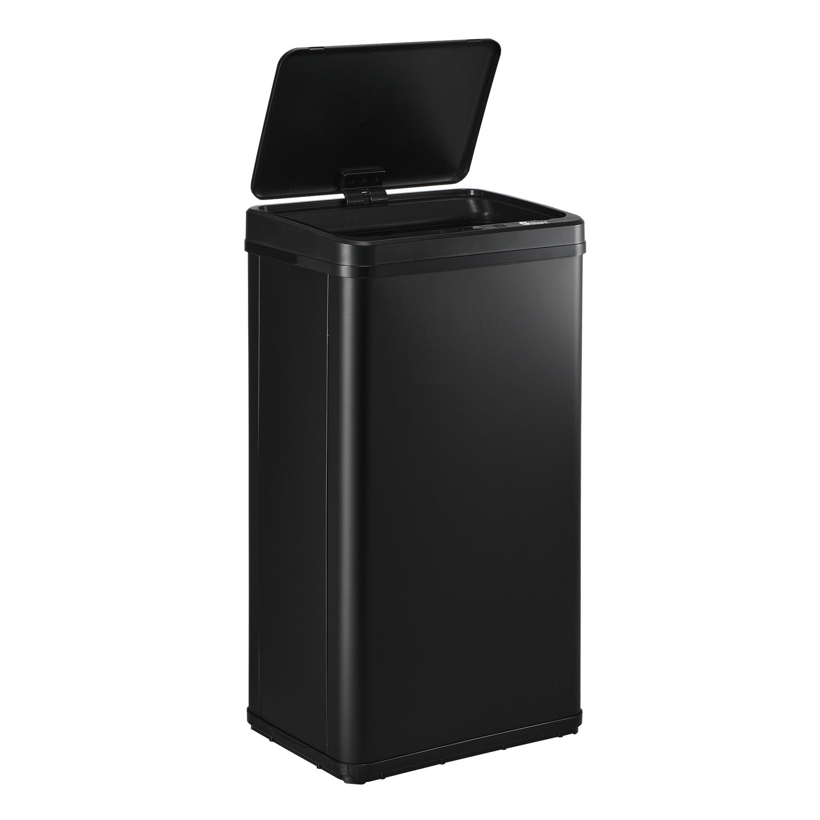 Oikiture 40L Motion Sensor Rubbish Bin Kitchen Waste Can Stainless Steel Black - Sunyee