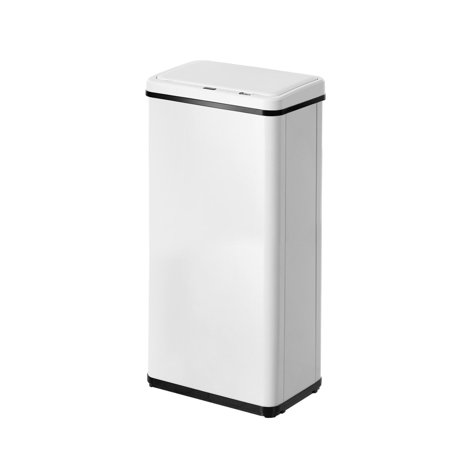 Oikiture 50L Motion Sensor Bin Automatic Rubbish Trash Can Kitchen White