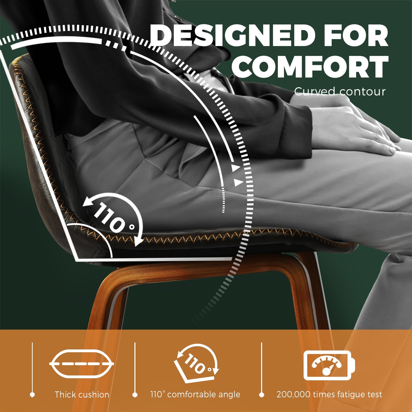 2x Oikiture Wooden Bar Stools Vintage Chair Kitchen Dining Chairs Retro Coffee - Sunyee