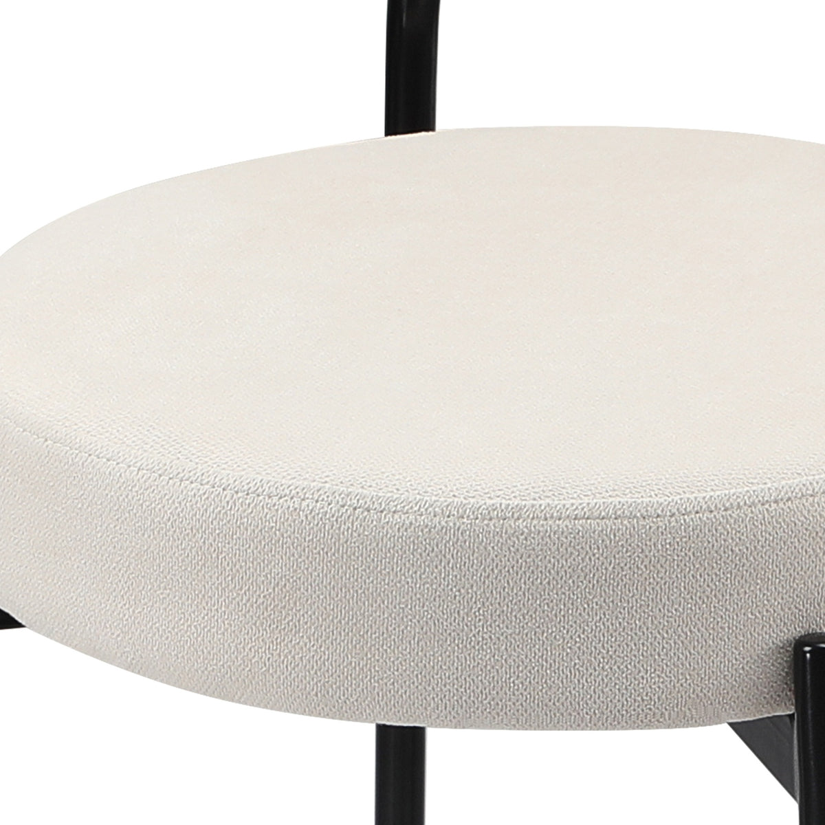 Oikiture 2x Bar Stools Kitchen Dining Chairs Counter Stool Beige - Sunyee