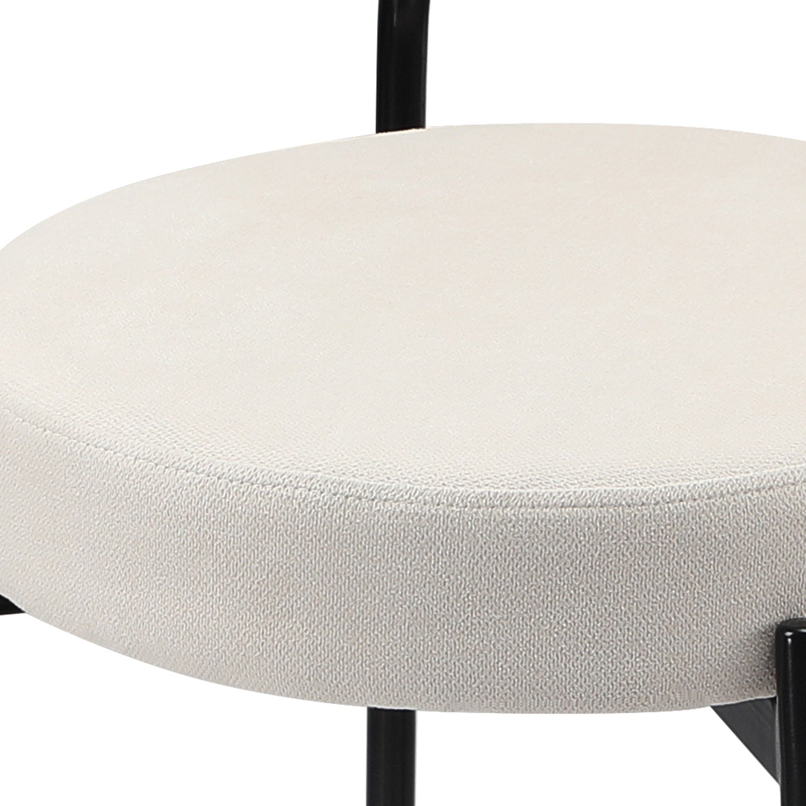 Oikiture 4x Bar Stools Kitchen Dining Chairs Counter Stool Beige - Sunyee