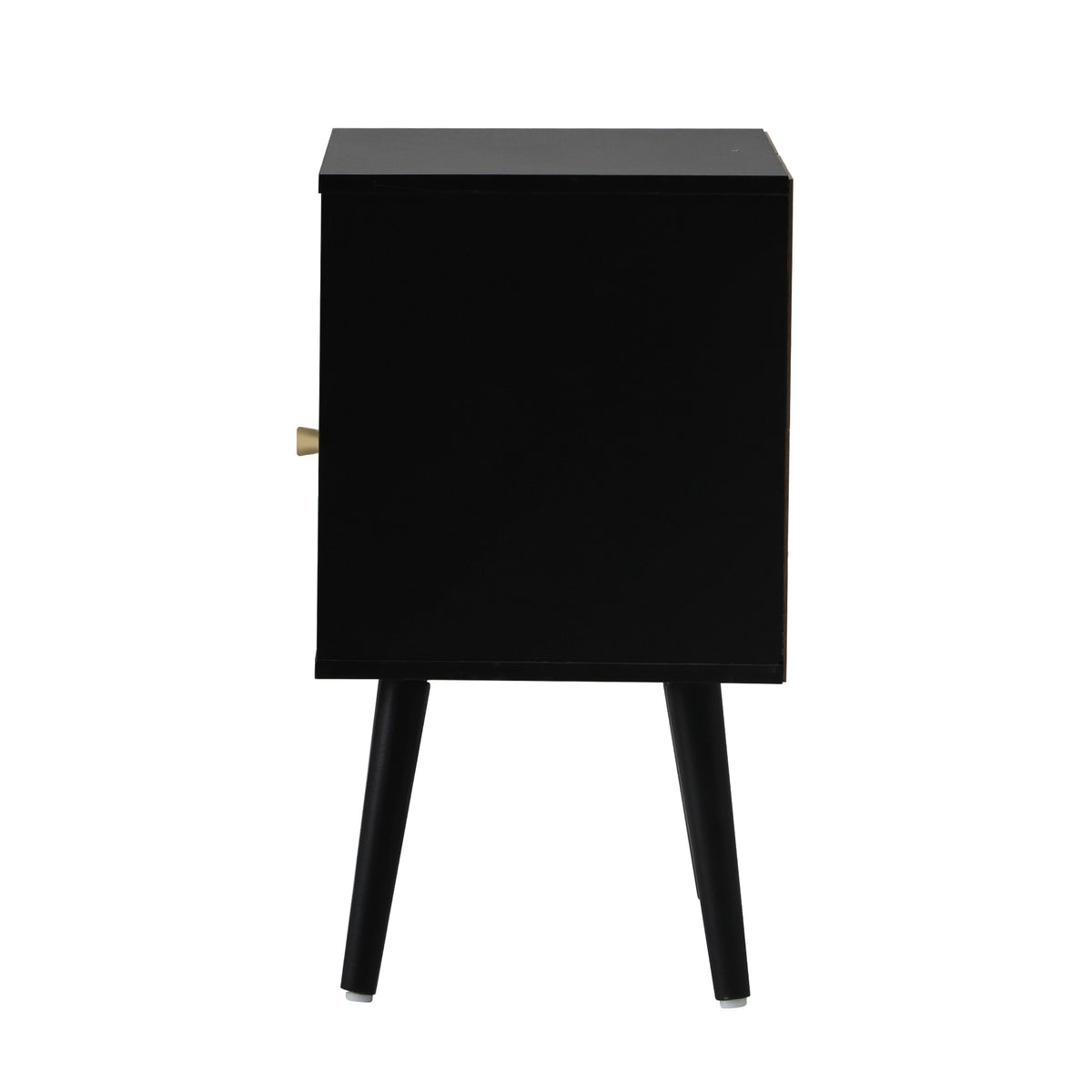 Oikiture 2X Bedside Table Side Table Storage Drawer Shelf Nightstand Rattan - Sunyee