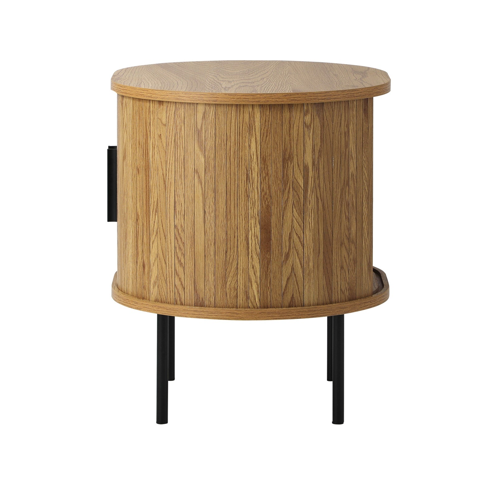 Oikiture Set of 2 Bedside Tables Side End Tables 2-tier Storage Cabinet - Sunyee