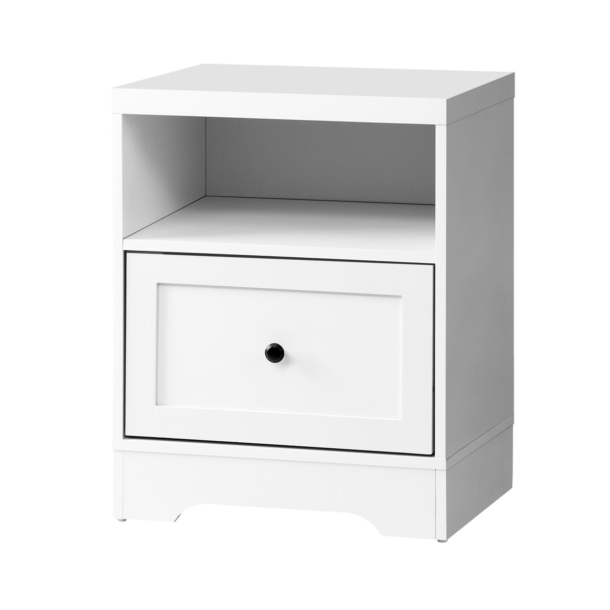 Oikiture Bedside Tables Drawers Bedroom Hamptons Furniture Storage Cab