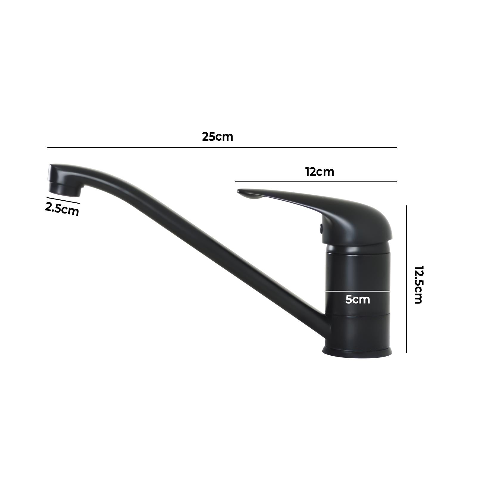 WELS Kitchen Tap Mixer Taps Sink Laundry Basin Faucet Vanity Swivel DIY - Sunyee