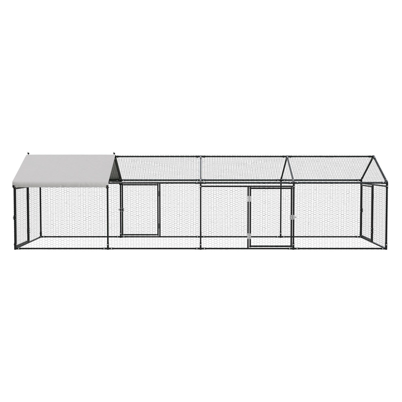 Alopet 4x1x1M Chicken Coop with Cover Poultry Cage Run Yard Pet Rabbit Hutch