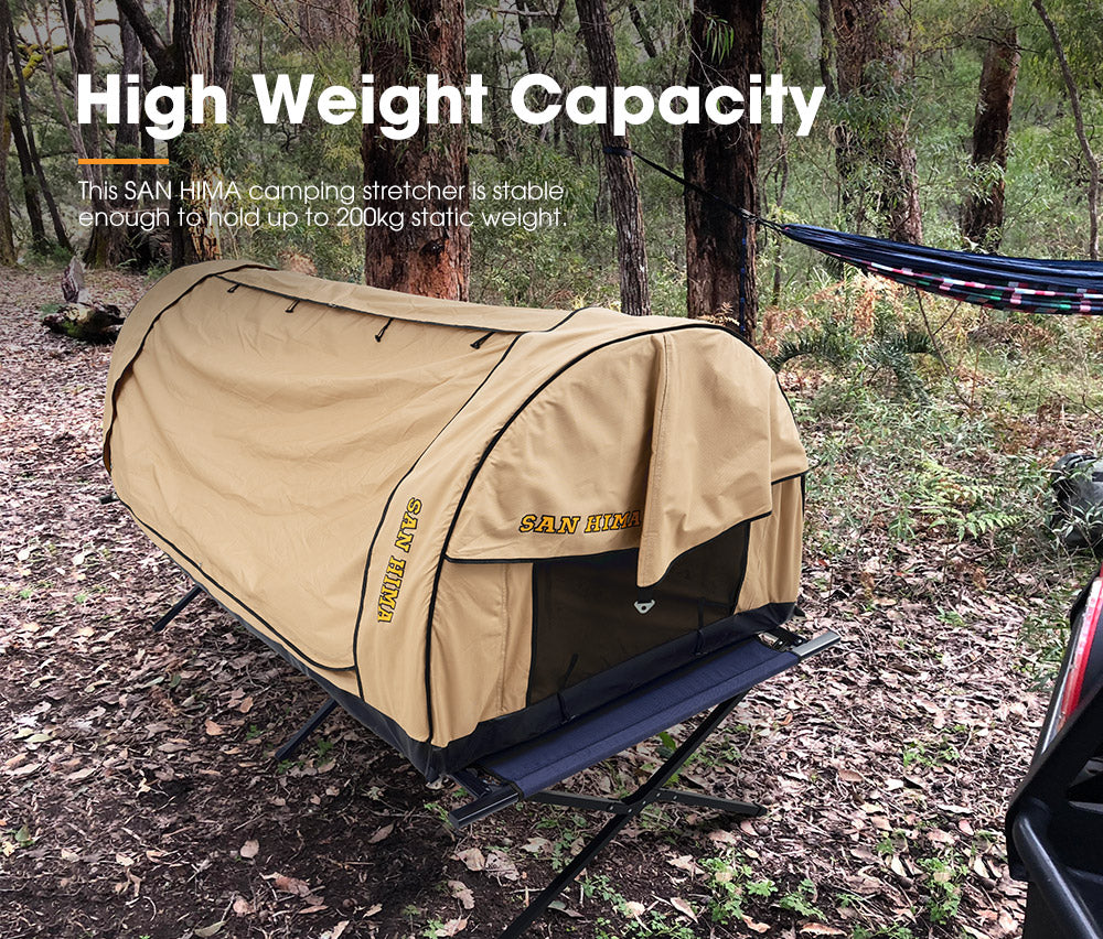 San Hima Folding Camping Bed Stretcher Portable Light Weight With Carry Bag 4WD - Sunyee