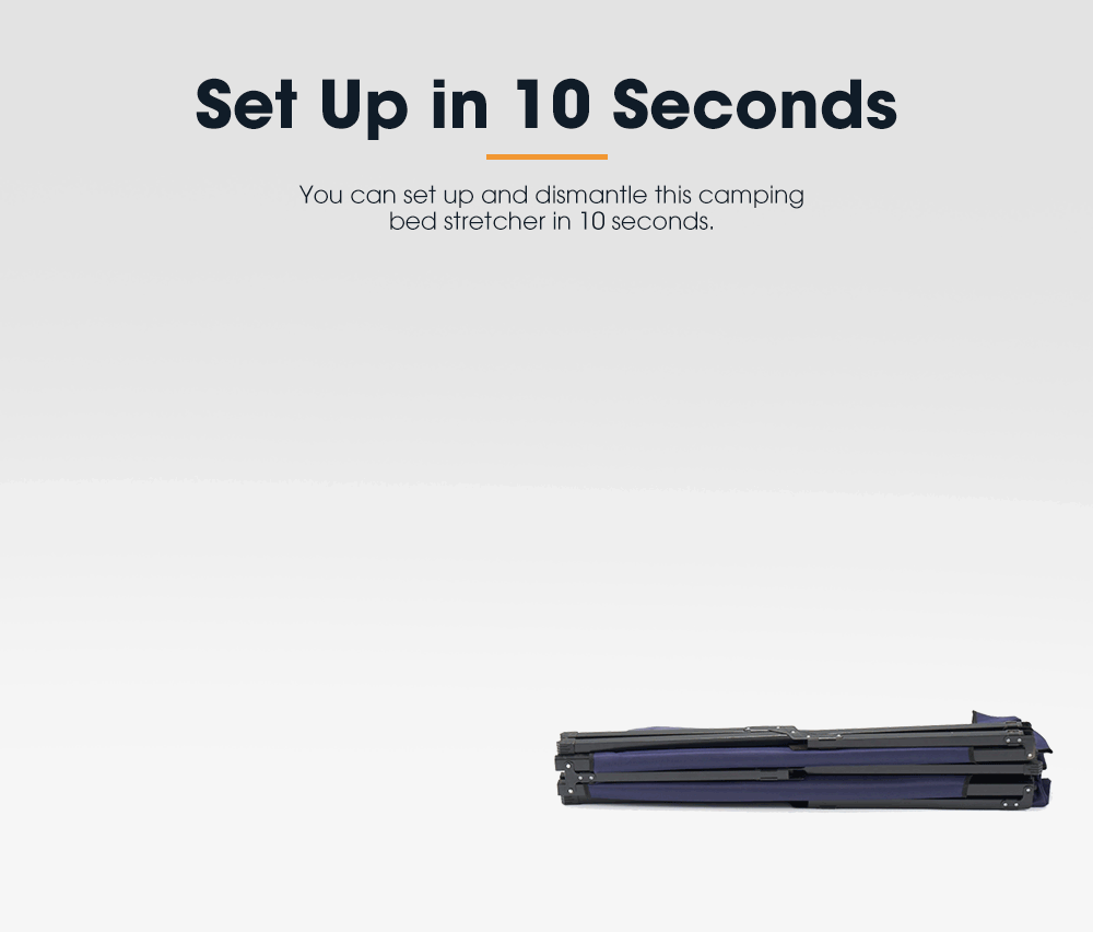 San Hima Folding Camping Bed Stretcher Portable Light Weight With Carry Bag 4WD - Sunyee