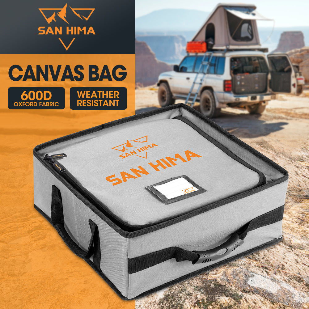 San Hima Tough Canvas Bag Camping Storage Bag Weather Resistant 4WD - Sunyee