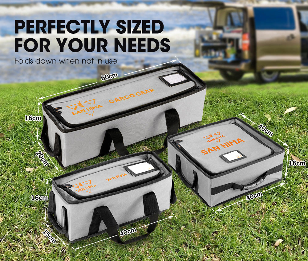 San Hima Tough Canvas Bag Camping Storage Bag Weather Resistant 4WD - Sunyee