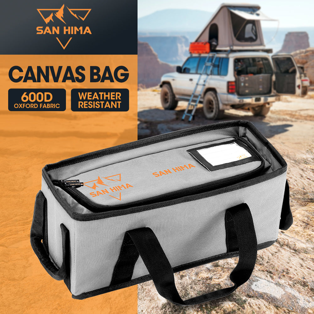 San Hima Tough Canvas Bag Camping Storage Bag Weather Resistant 4WD - Sunyee