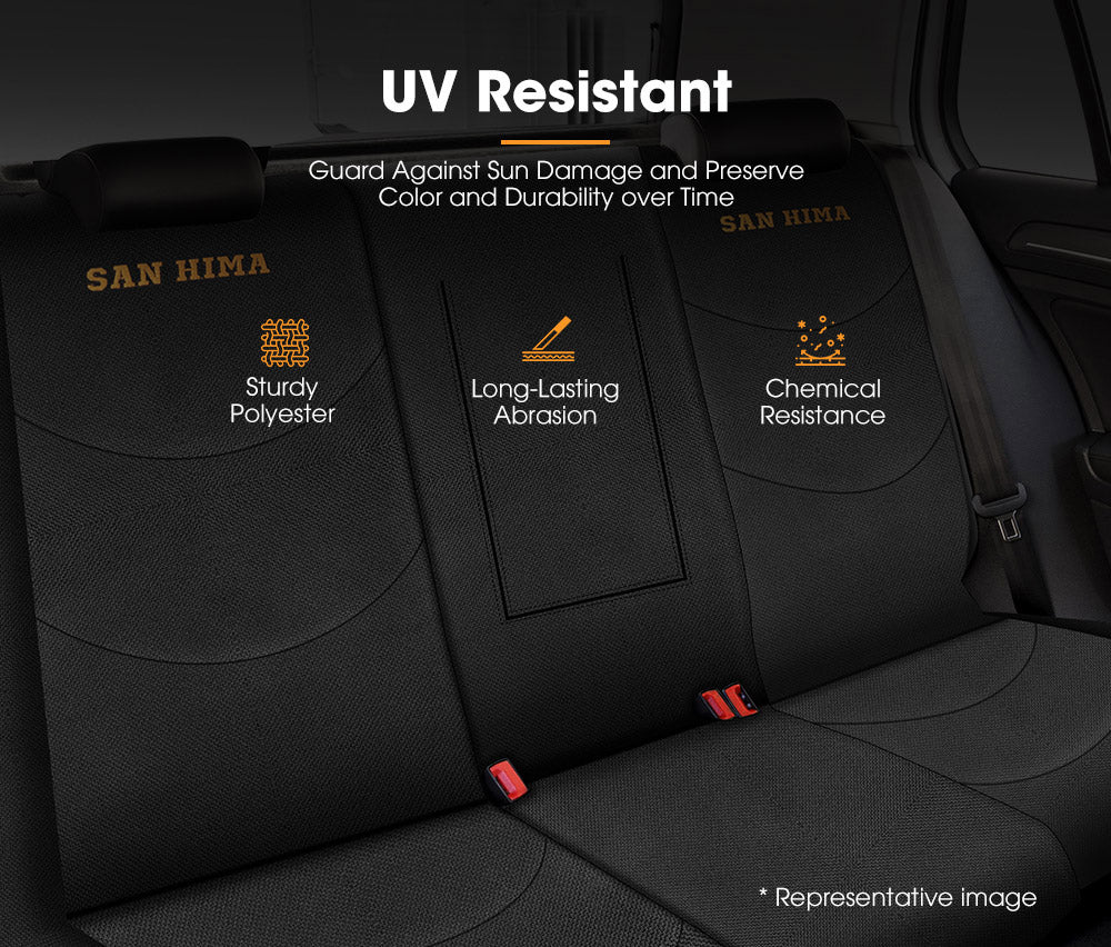 San Hima Car Seat Covers For Holden Commodore Full Set Double Cab 2013-2018 - Sunyee