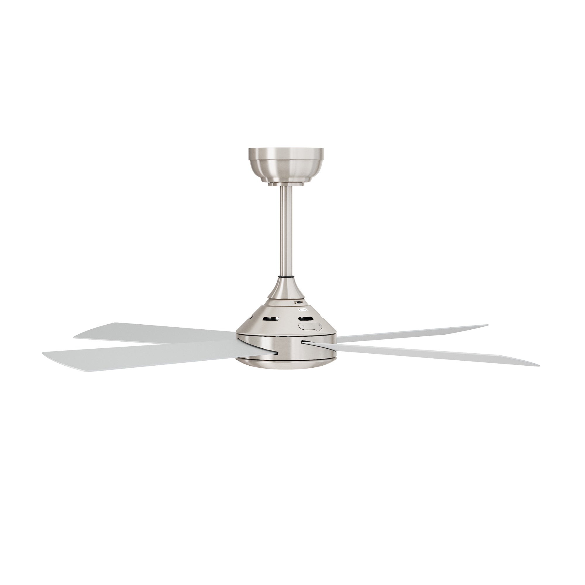 Vevare 52'' Ceiling Fan AC Motor with Remote Control Timer 4 Blades Fans Silver - Sunyee