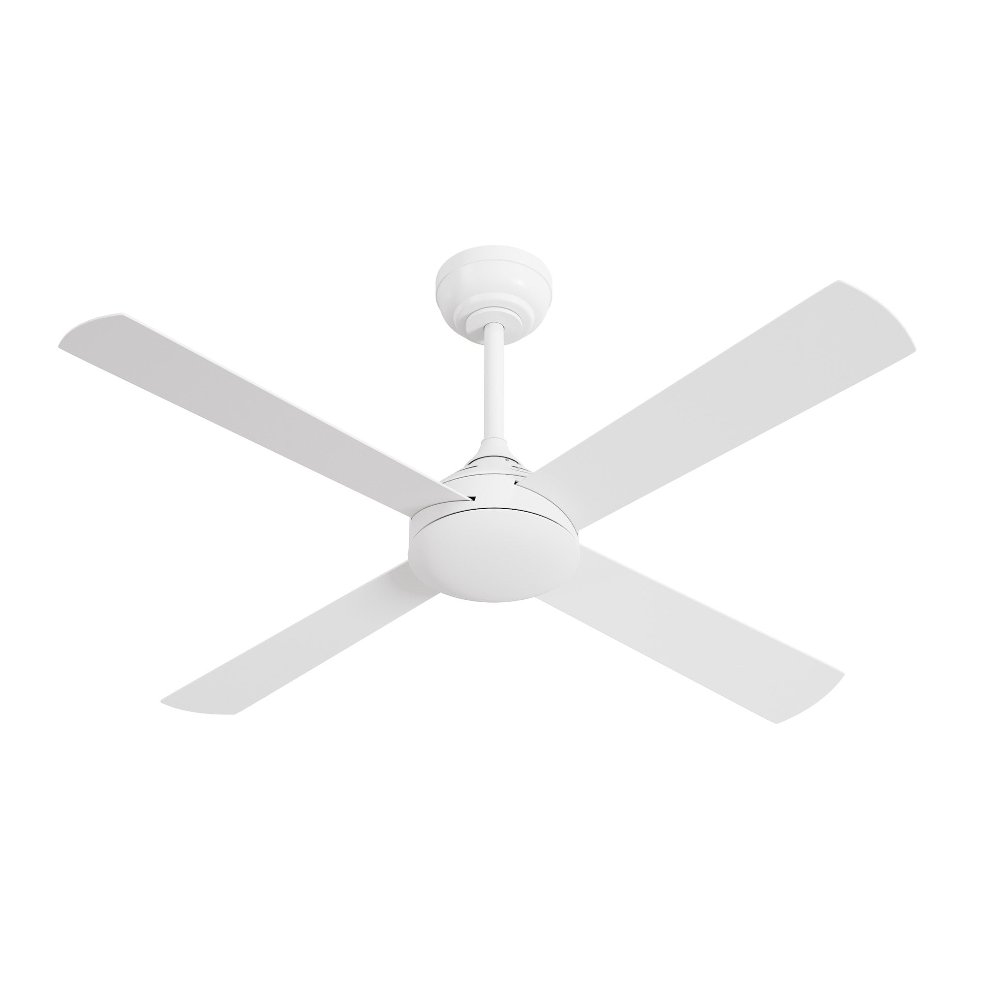Vevare 52'' Ceiling Fan AC Motor with Remote Control Timer 4 Blades Fans White - Sunyee