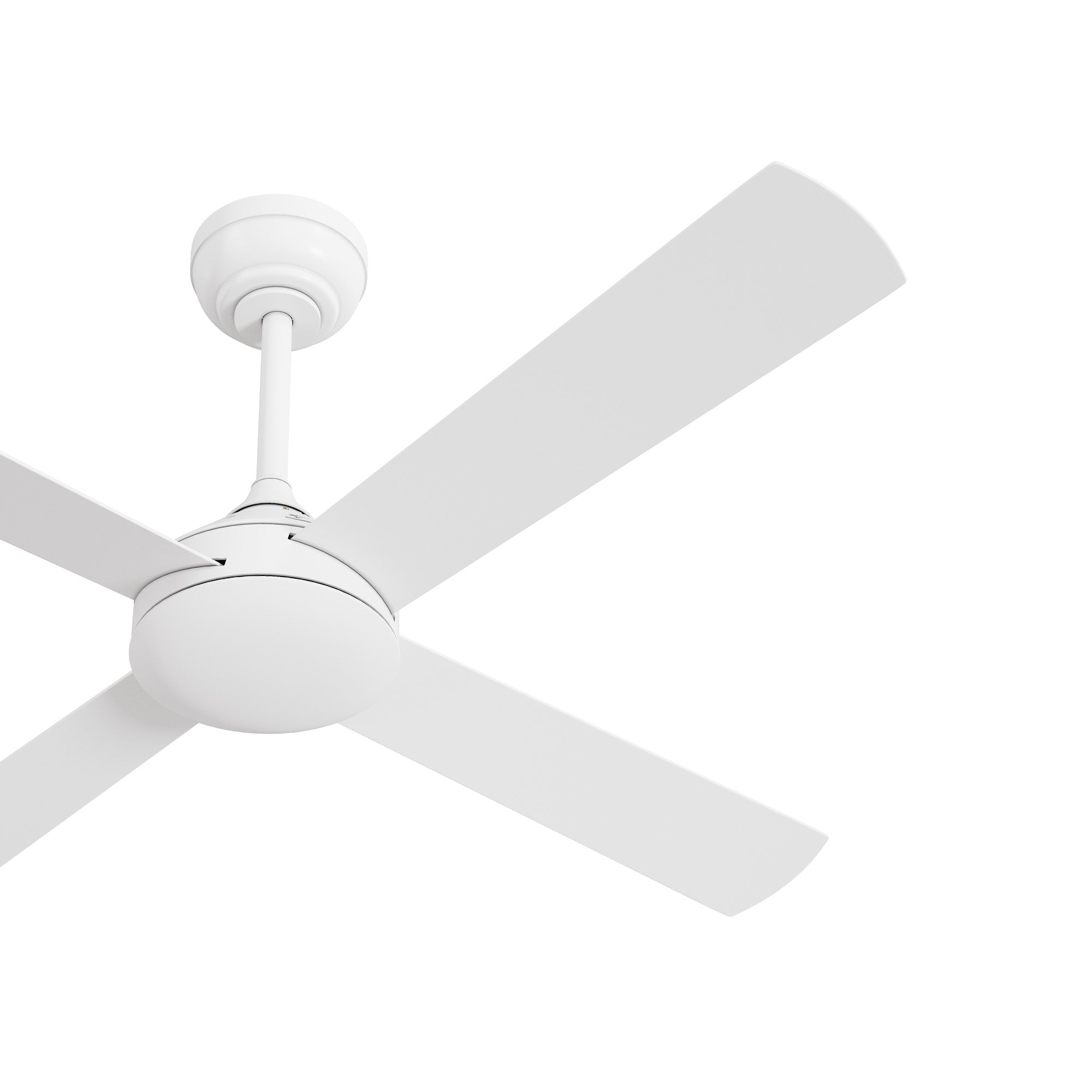 Vevare 52'' Ceiling Fan AC Motor with Remote Control Timer 4 Blades Fans White - Sunyee