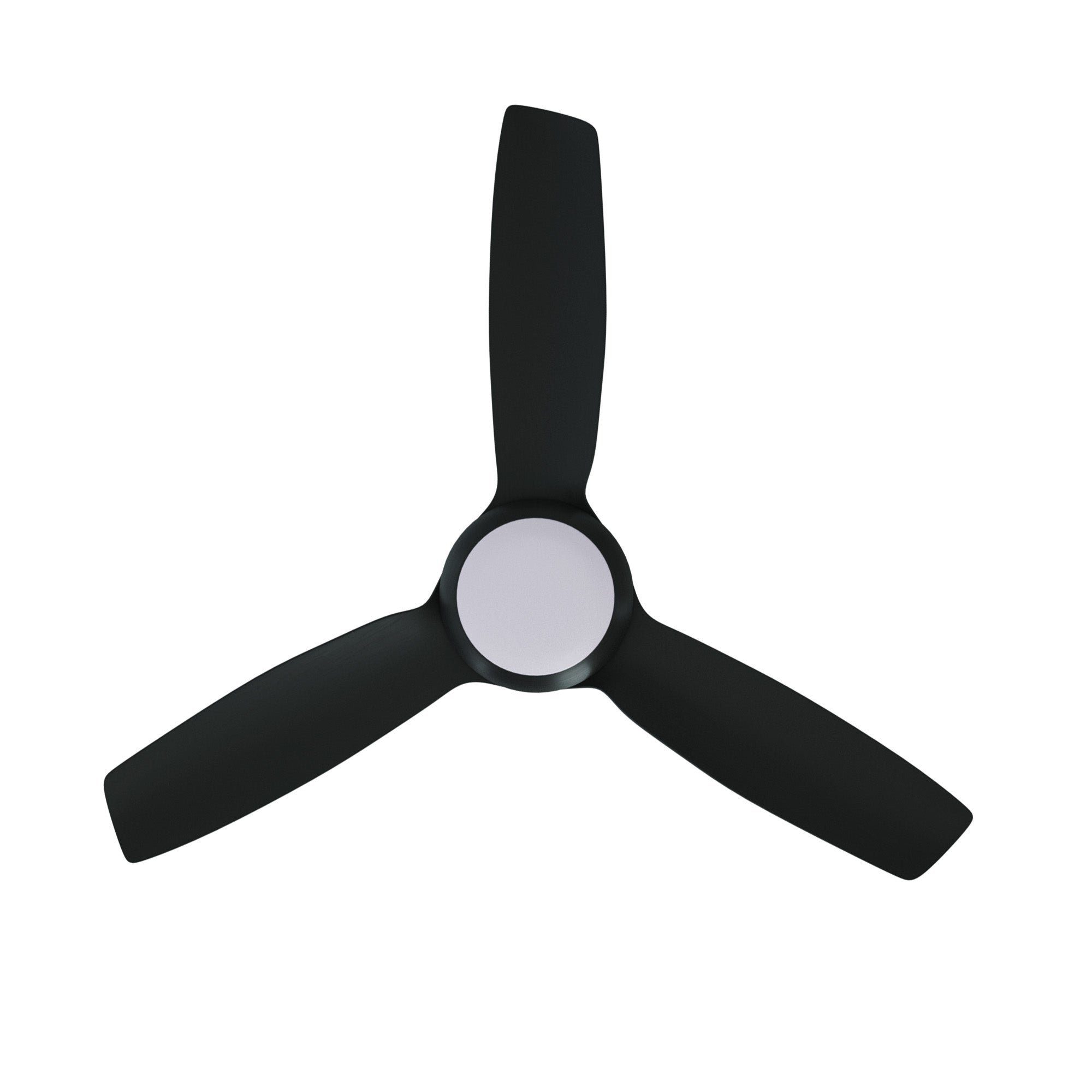 Vevare 52" Ceiling Fan DC Motor With Light Remote Control 5 Speed Fans Black - Sunyee