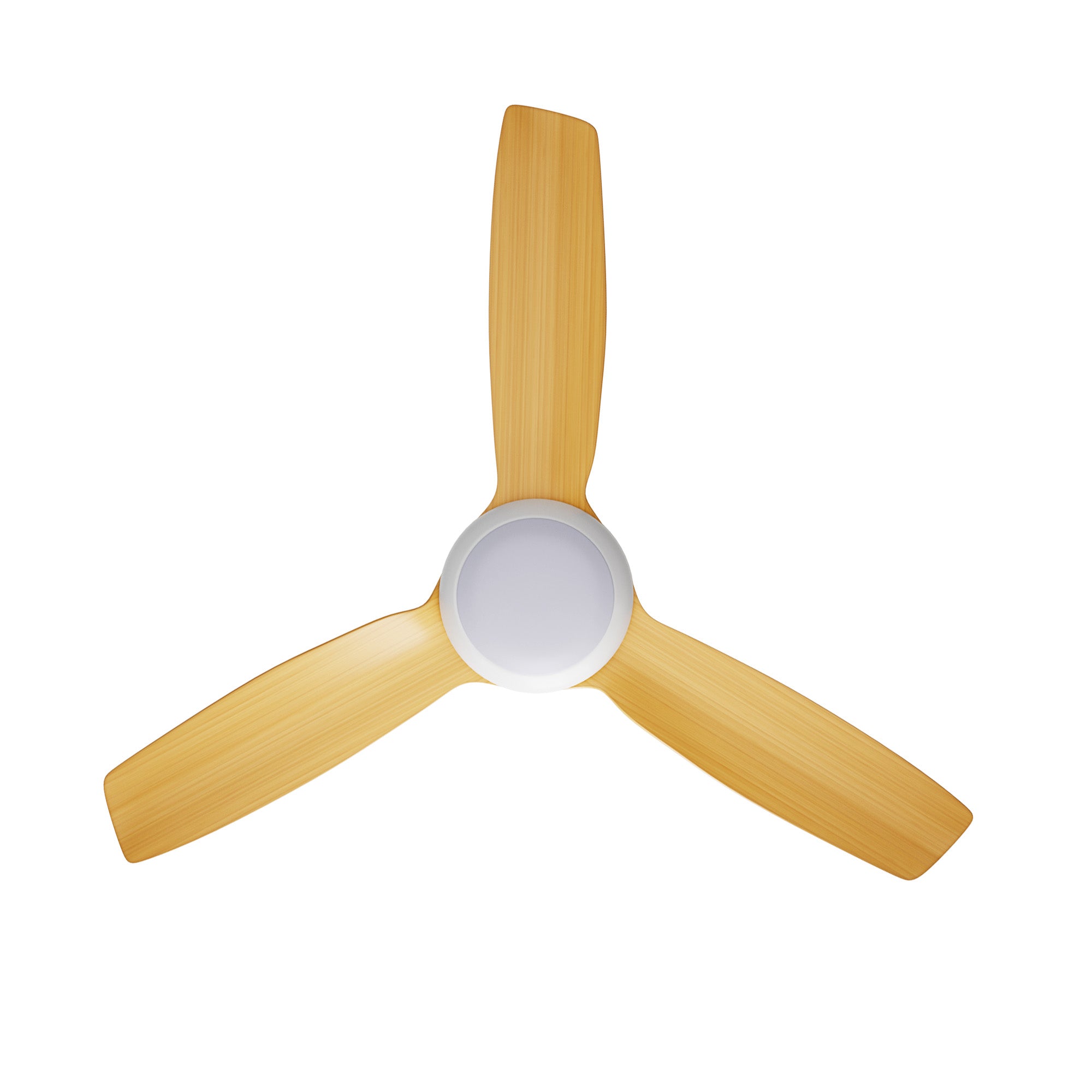Vevare 52" Ceiling Fan DC Motor With Light Remote Control 5 Speed Fans Wood - Sunyee