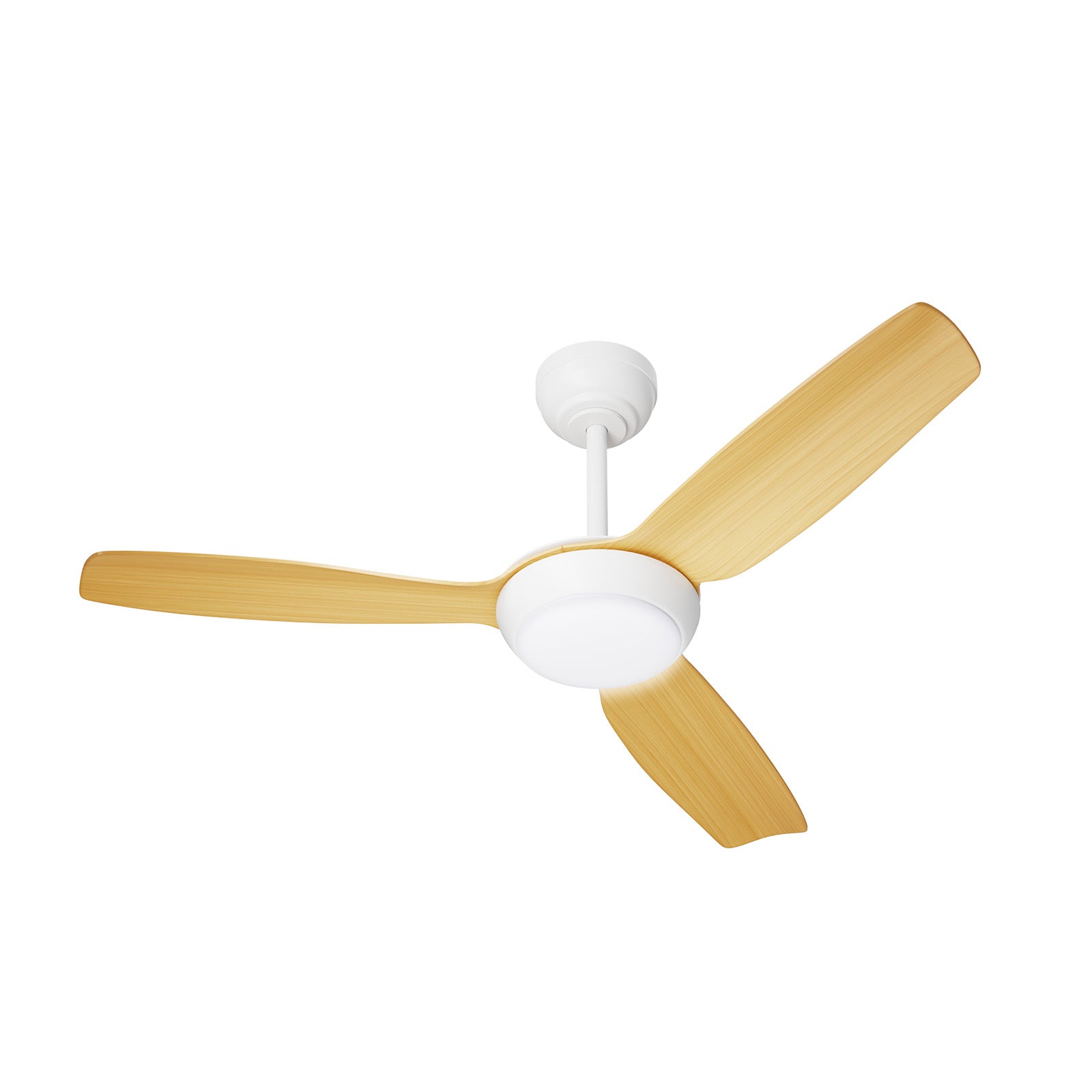 Vevare 52" Ceiling Fan DC Motor With Light Remote Control 5 Speed Fans Wood - Sunyee