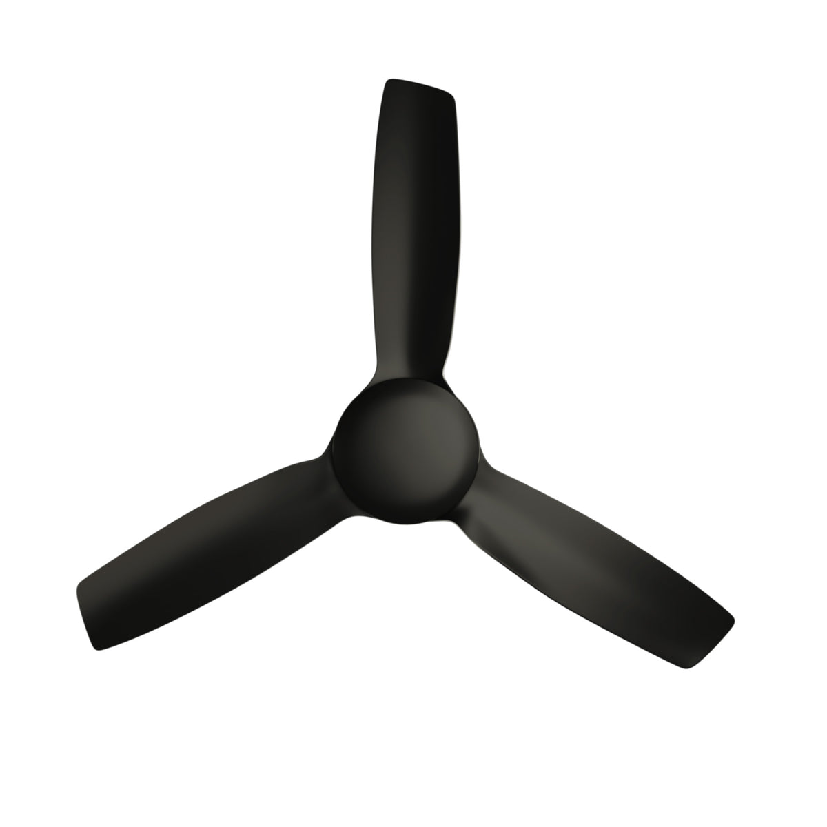 Vevare 52'' Ceiling Fan DC Motor 3 ABS Blades with Remote Control Timer Black - Sunyee