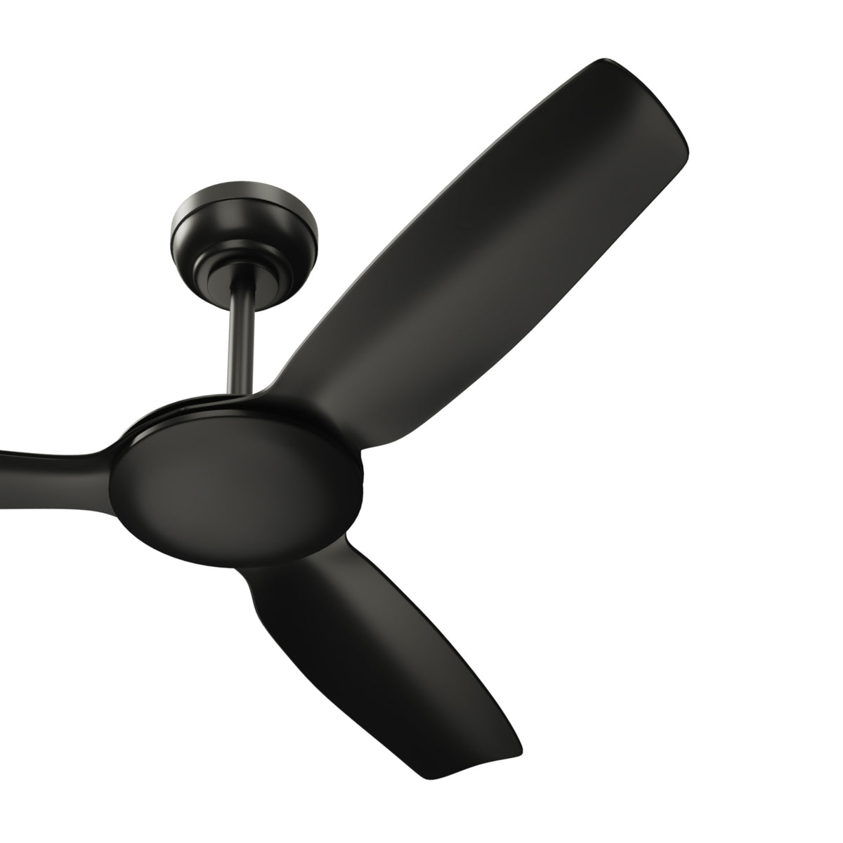 Vevare 52'' Ceiling Fan DC Motor 3 ABS Blades with Remote Control Timer Black - Sunyee
