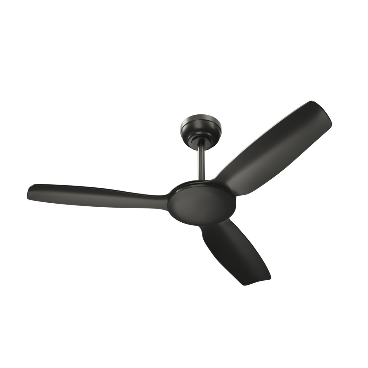 Vevare 52'' Ceiling Fan DC Motor 3 ABS Blades with Remote Control Timer Black - Sunyee