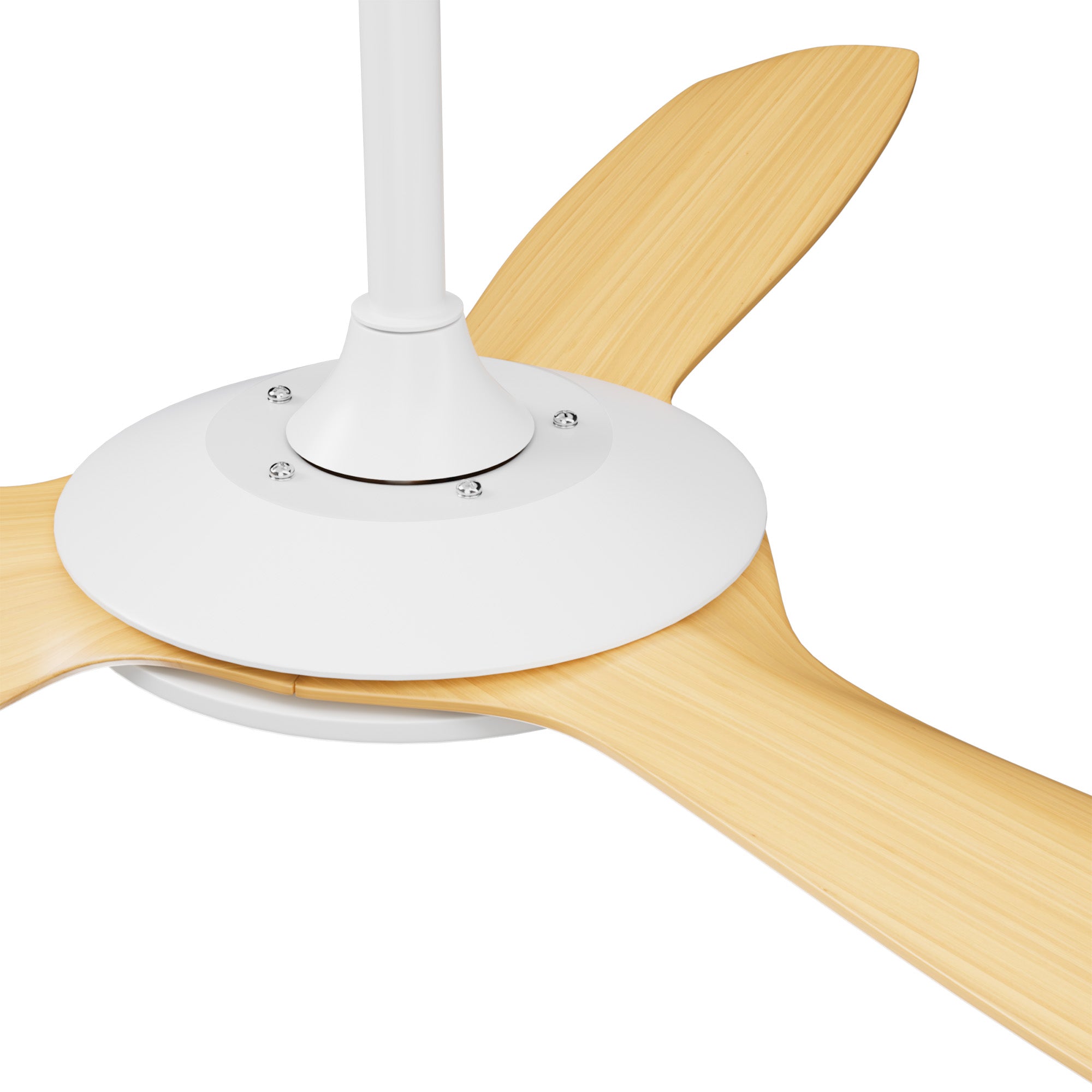 Vevare 52'' Ceiling Fan DC Motor 3 ABS Blades with Remote Control Timer Wood - Sunyee