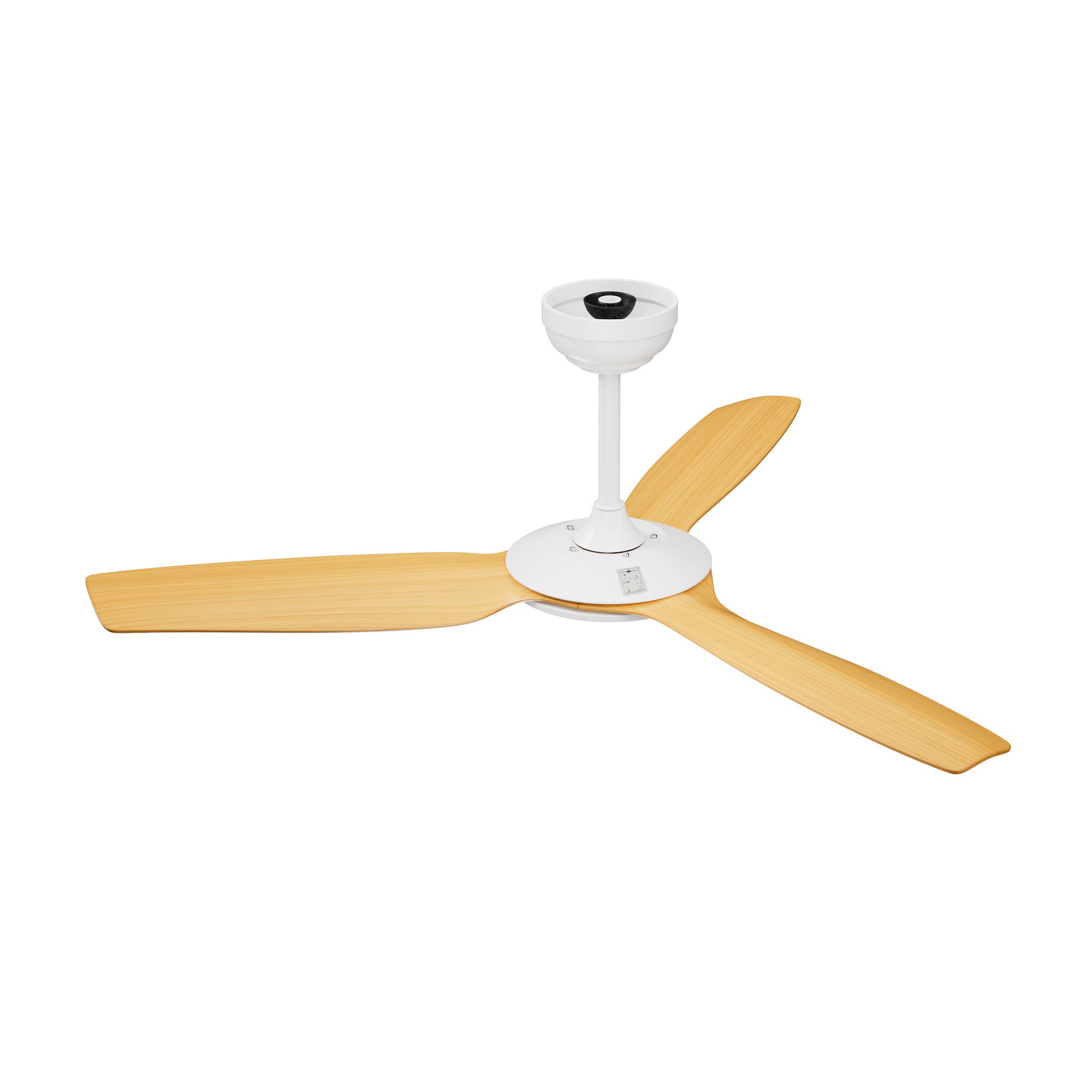 Vevare 52'' Ceiling Fan DC Motor 3 ABS Blades with Remote Control Timer Wood - Sunyee