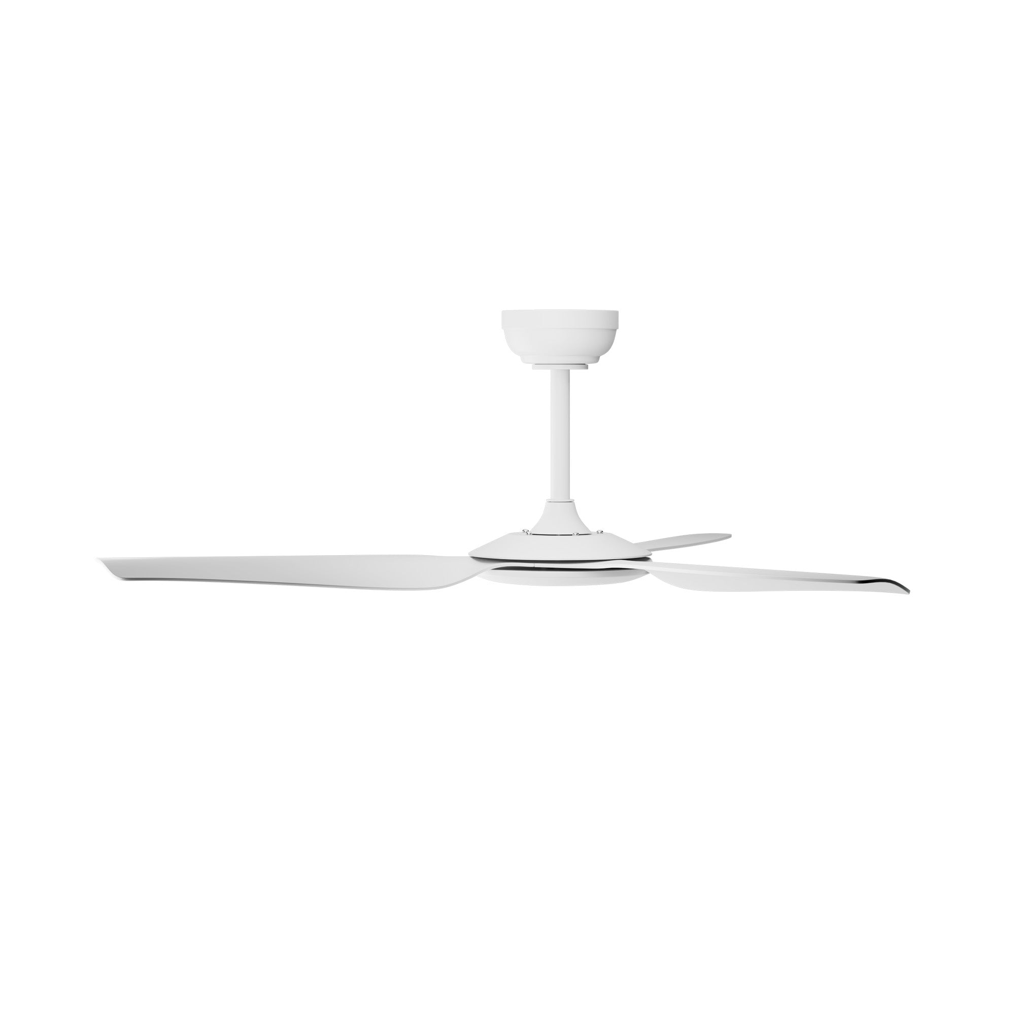 Vevare 52'' Ceiling Fan DC Motor 3 ABS Blades with Remote Control Timer White - Sunyee