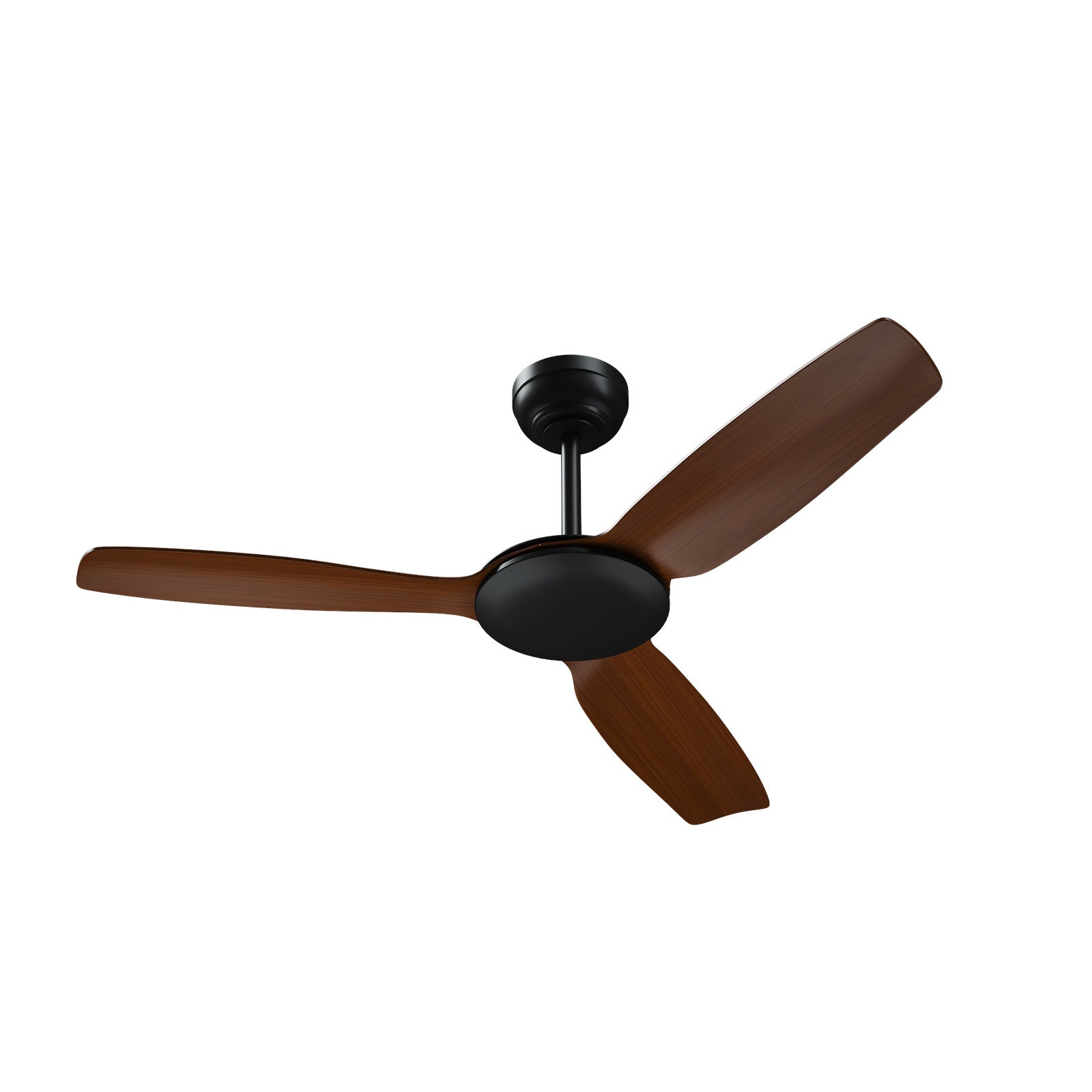 Vevare 52'' Ceiling Fan DC Motor 3 ABS Blades with Remote Control Timer Walnut - Sunyee