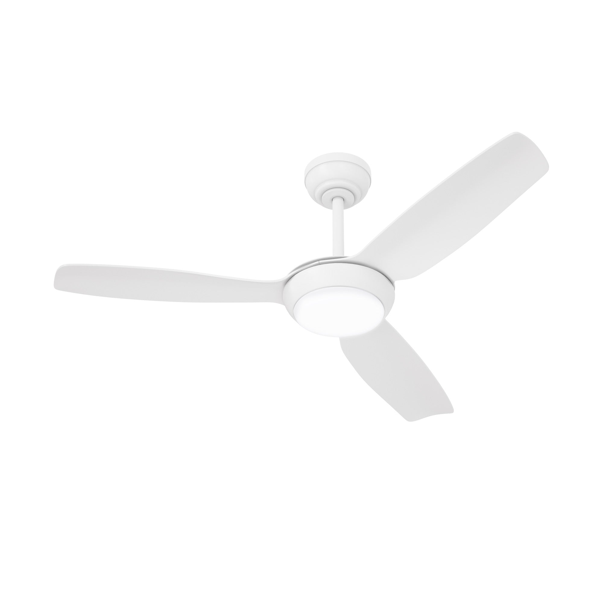 Vevare 52" Ceiling Fan DC Motor With Light Remote Control 5 Speed Fans White - Sunyee