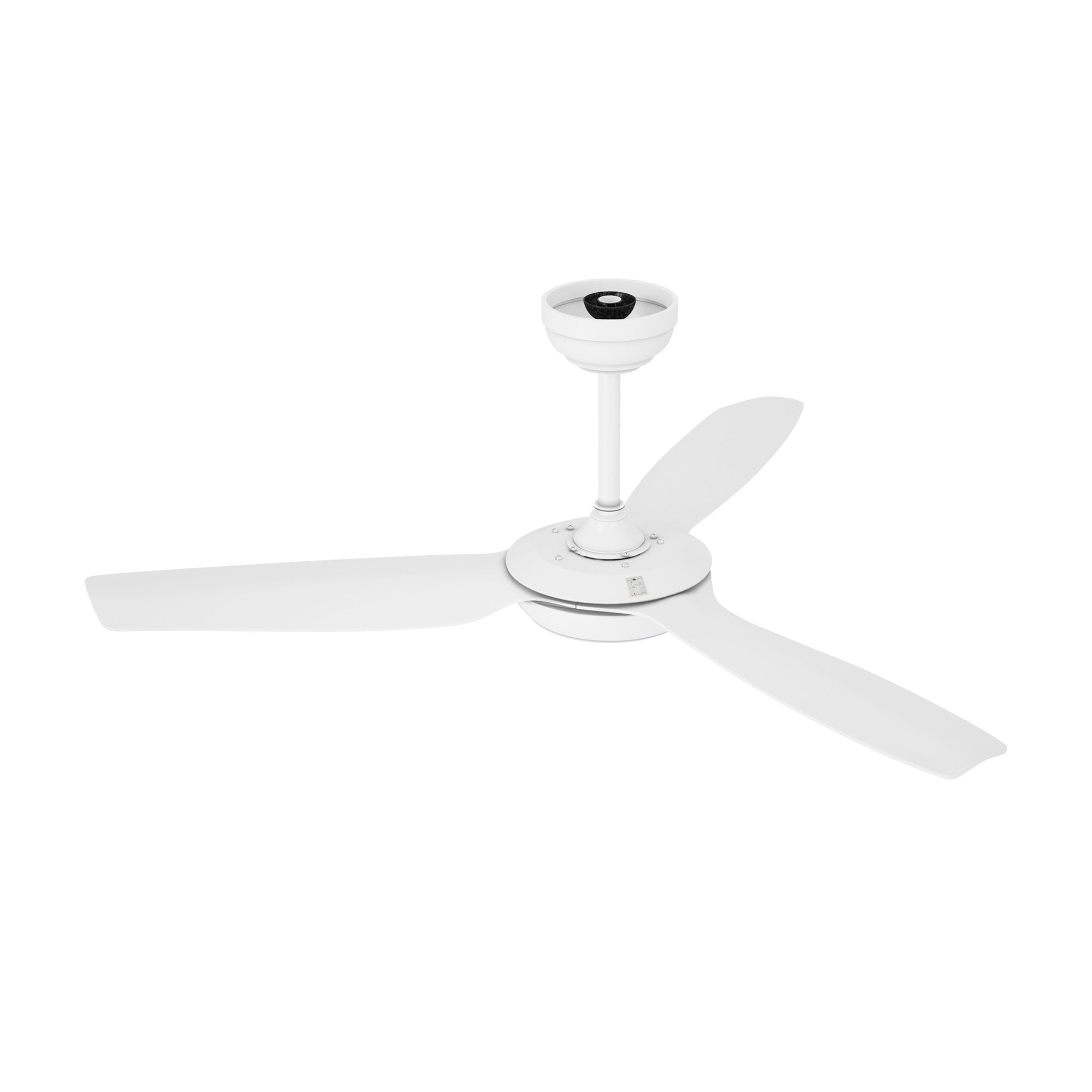 Vevare 52" Ceiling Fan DC Motor With Light Remote Control 5 Speed Fans White - Sunyee