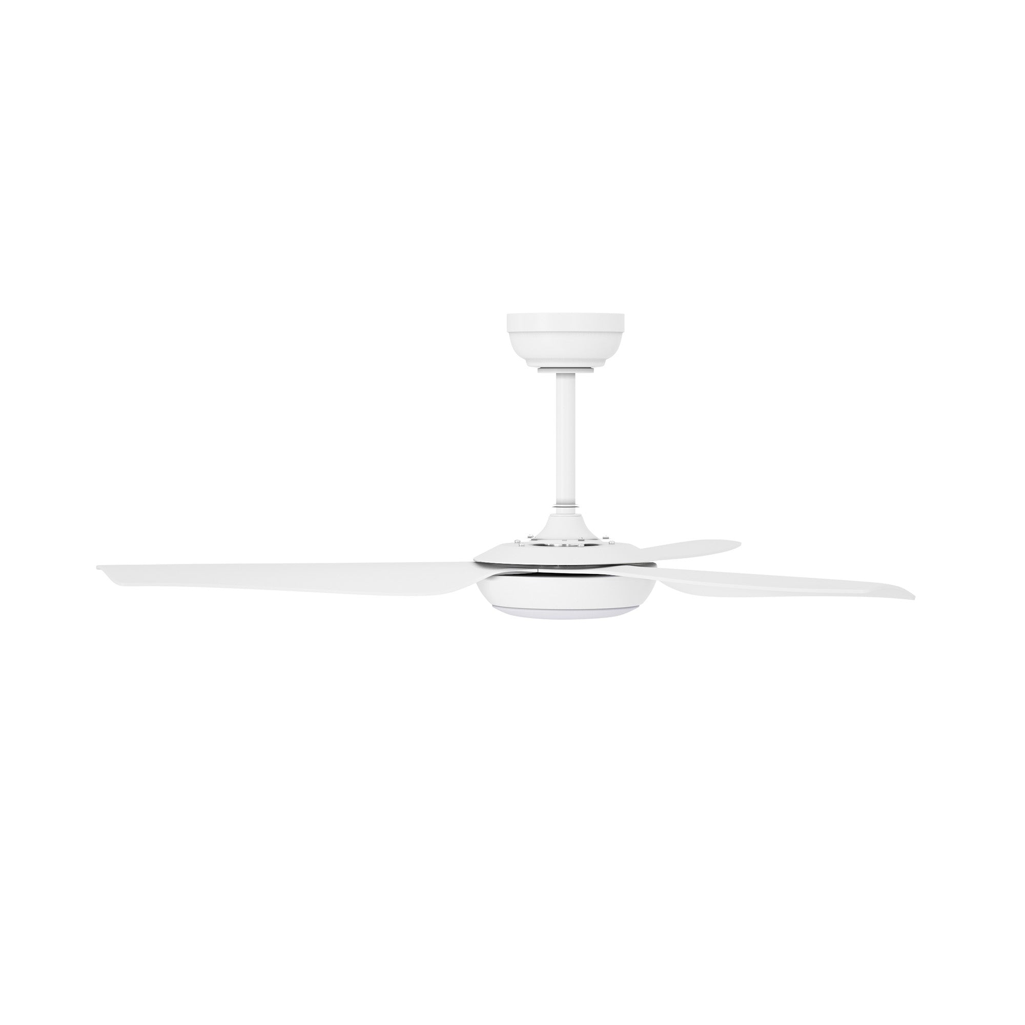 Vevare 52" Ceiling Fan DC Motor With Light Remote Control 5 Speed Fans White - Sunyee