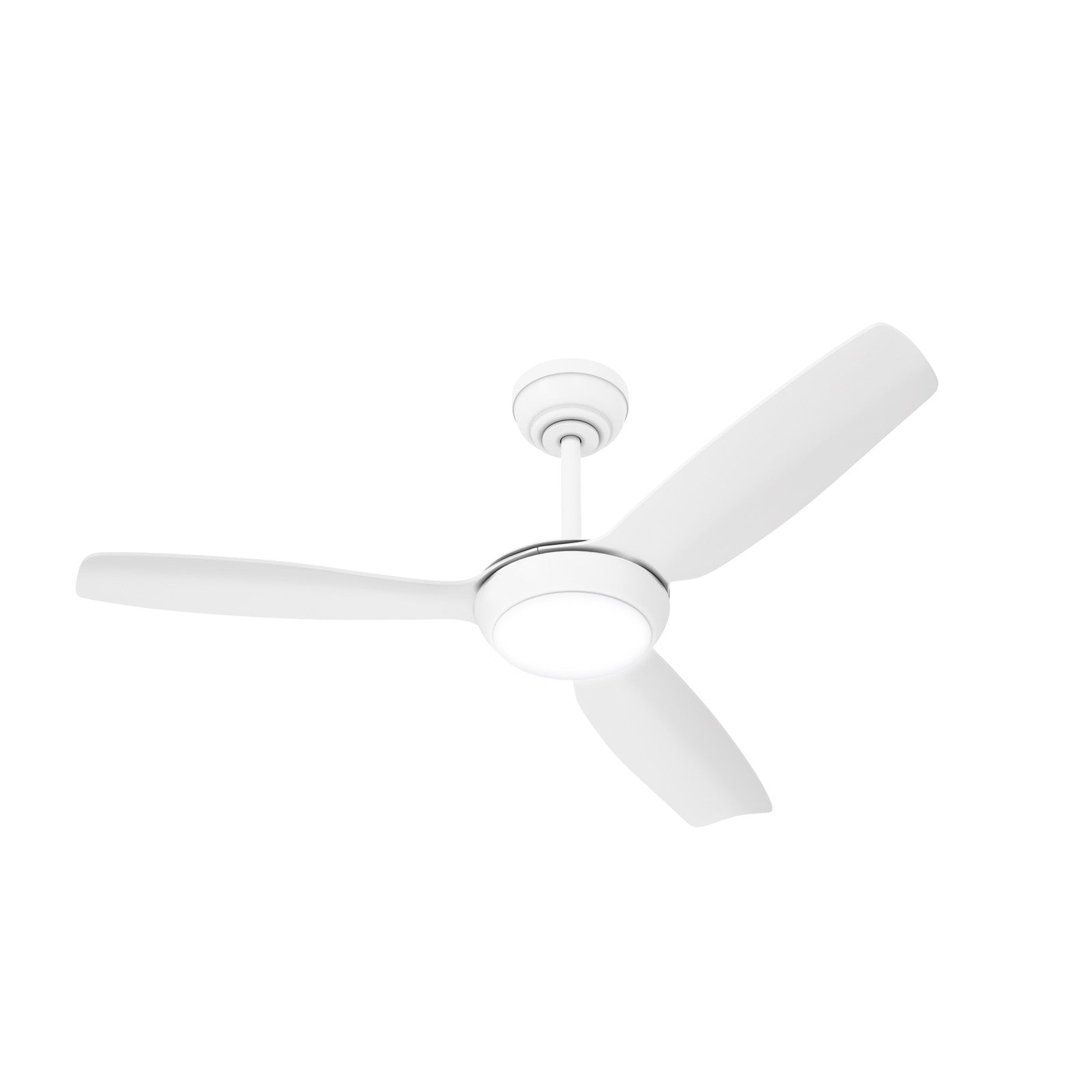 Vevare 52" Ceiling Fan DC Motor With Light Remote Control 5 Speed Fans White - Sunyee