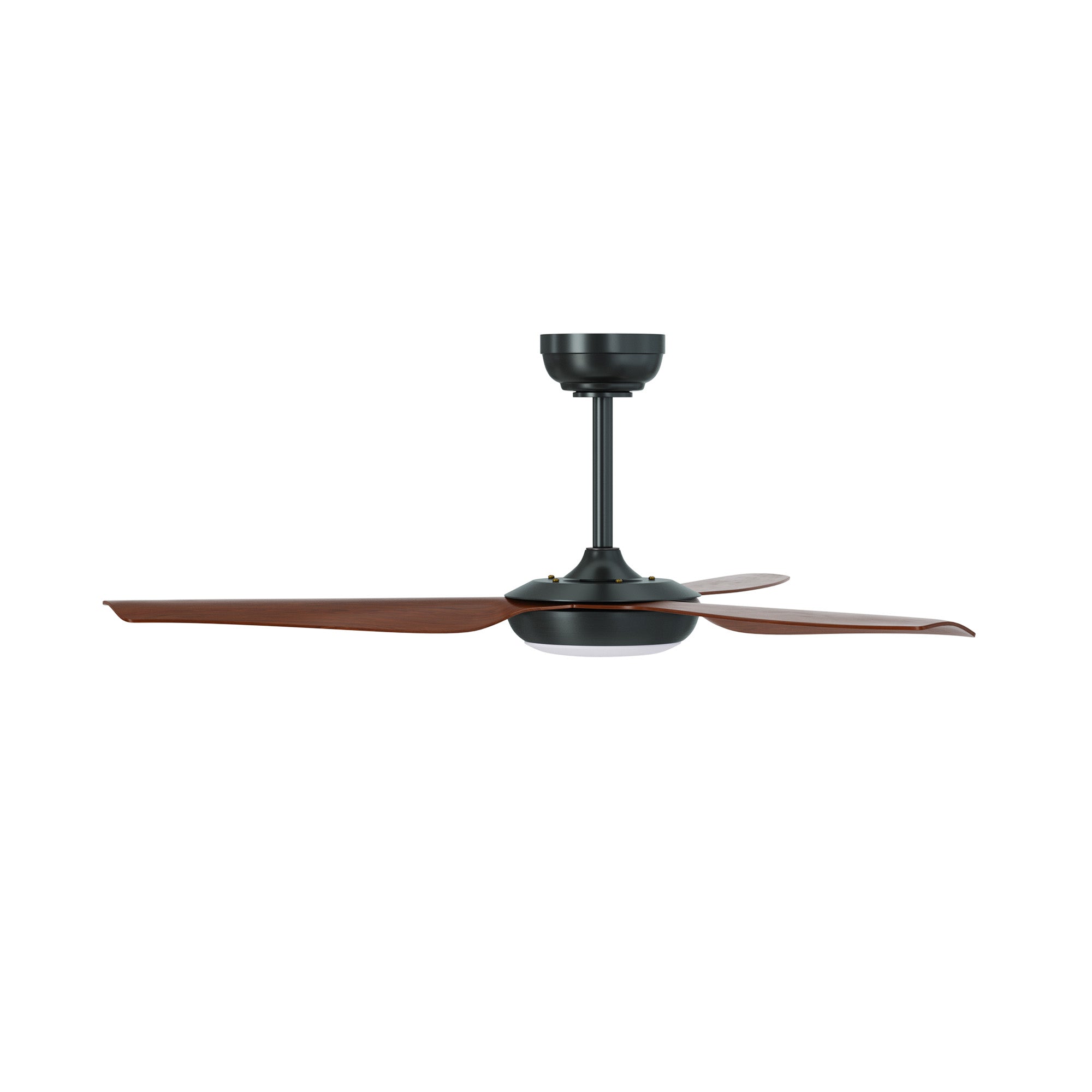Vevare 52" Ceiling Fan DC Motor With Light Remote Control 5 Speed Fans Walnut - Sunyee