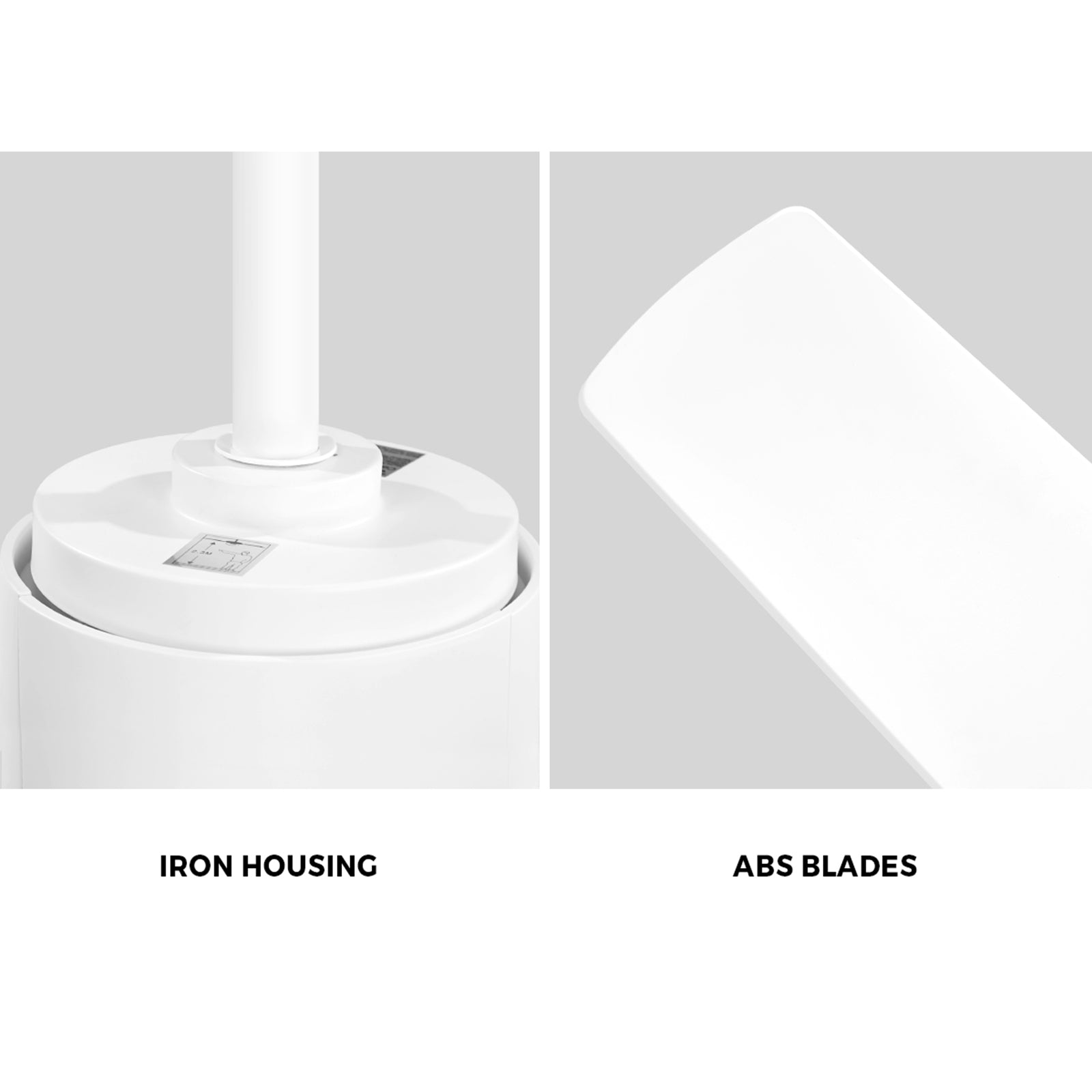 Vevare 52" Ceiling Fan With Light DC Motor 5 Speed Remote Control Timer White
