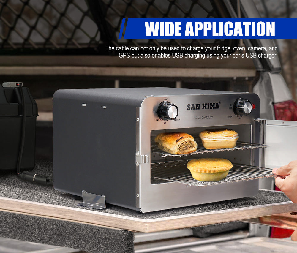 Atem Power 50A Anderson Style Plug to Cigarette Female Socket Connector Cable - Sunyee