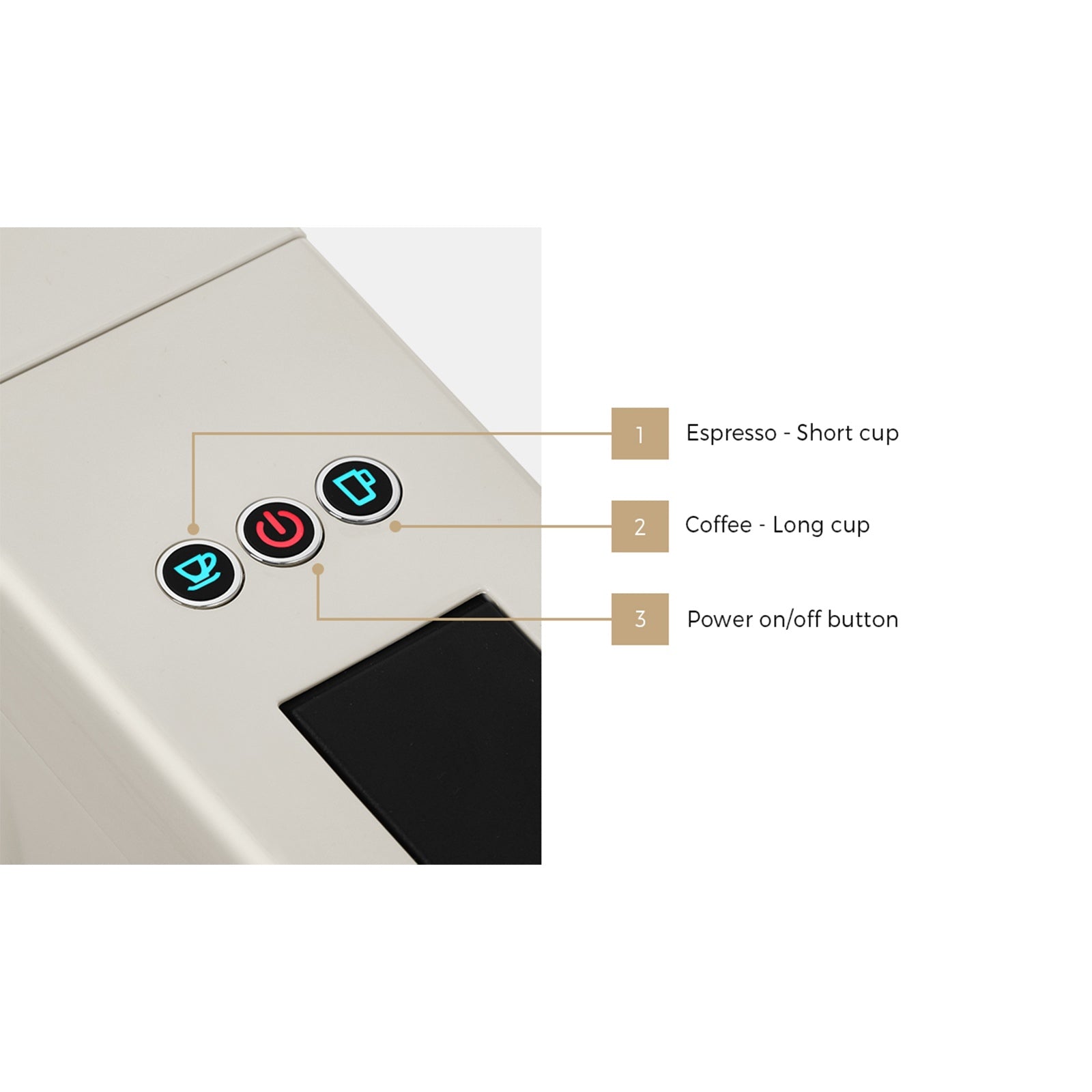 Vevare Capsule Coffee Machine 19 Bars 3in1 Nespresso/Dolce-Gusto Maker - Sunyee