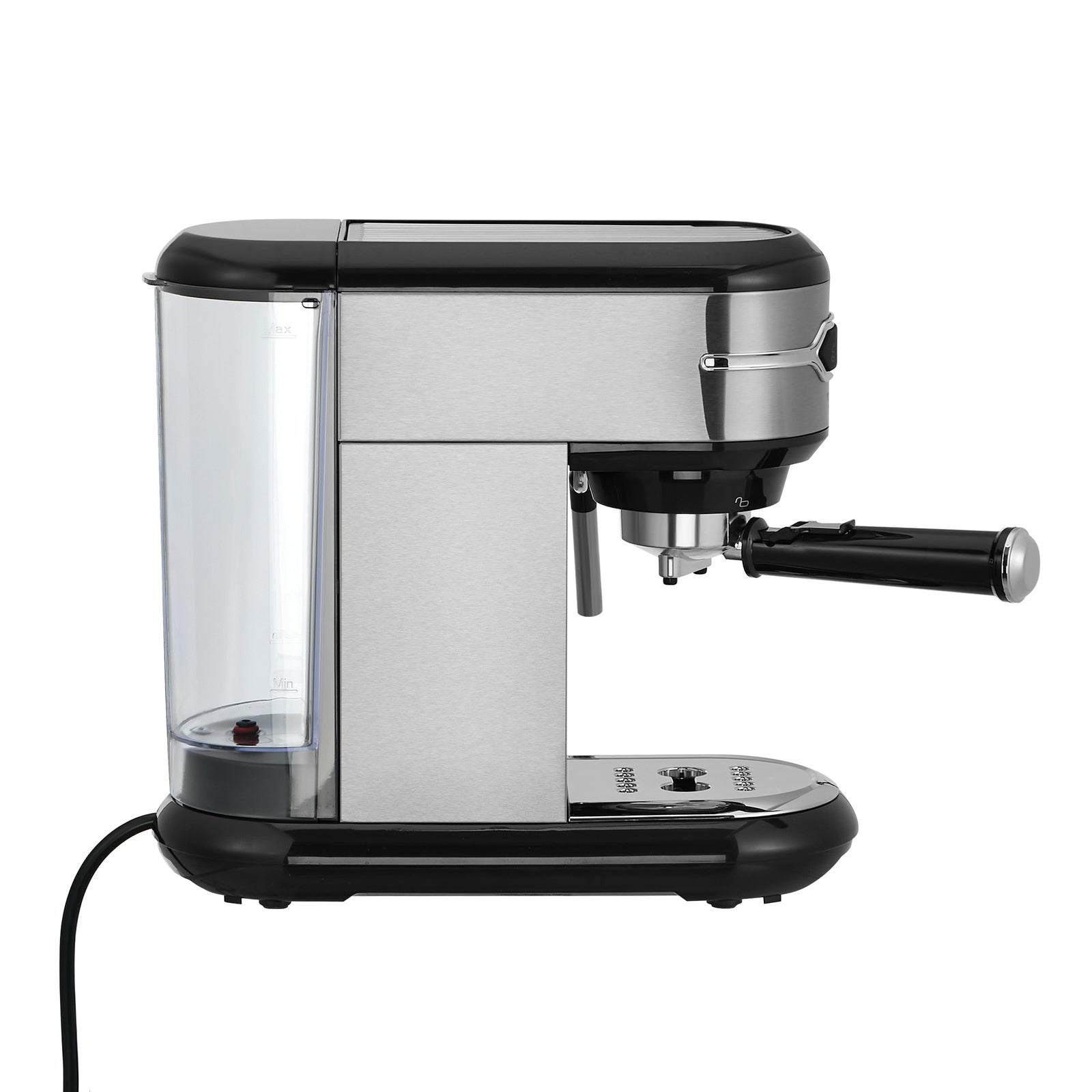 Vevare Espresso Coffee Machine Latter Cappuccino Maker 19 Bar Milk Frother Inox - Sunyee