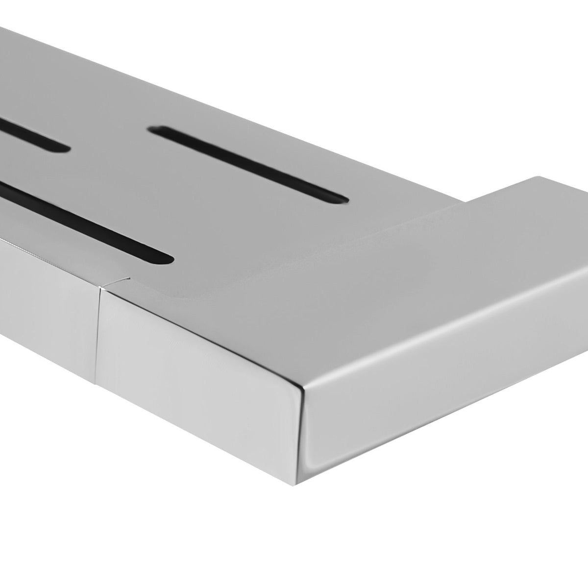 Bathroom Shower Shelf Rack Wall Mounted Metal Storage Shelving CMS Chr