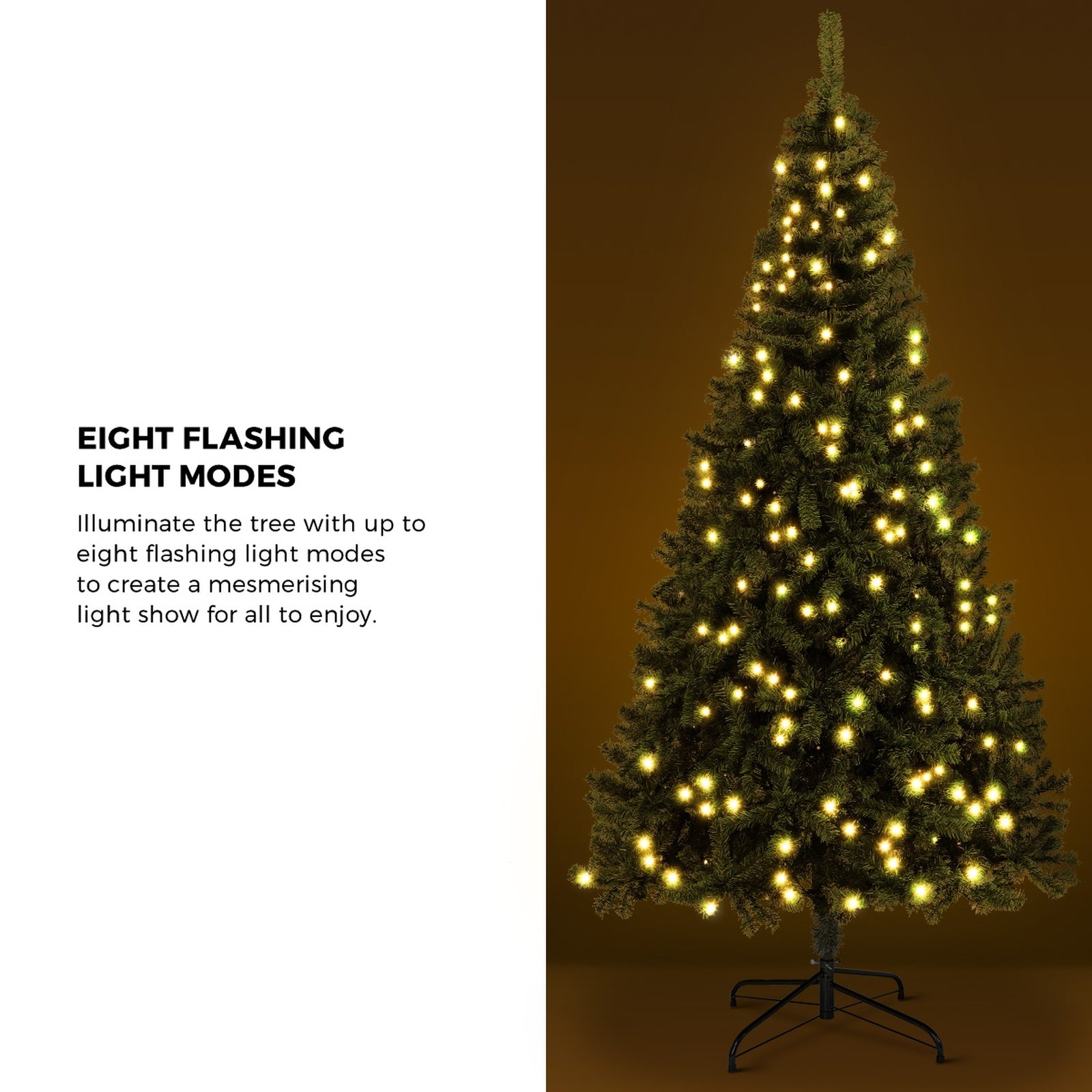 Tinseltown LED Christmas Tree 2.7M 9FT Xmas Trees Decorations Green 1600 Tips - Sunyee