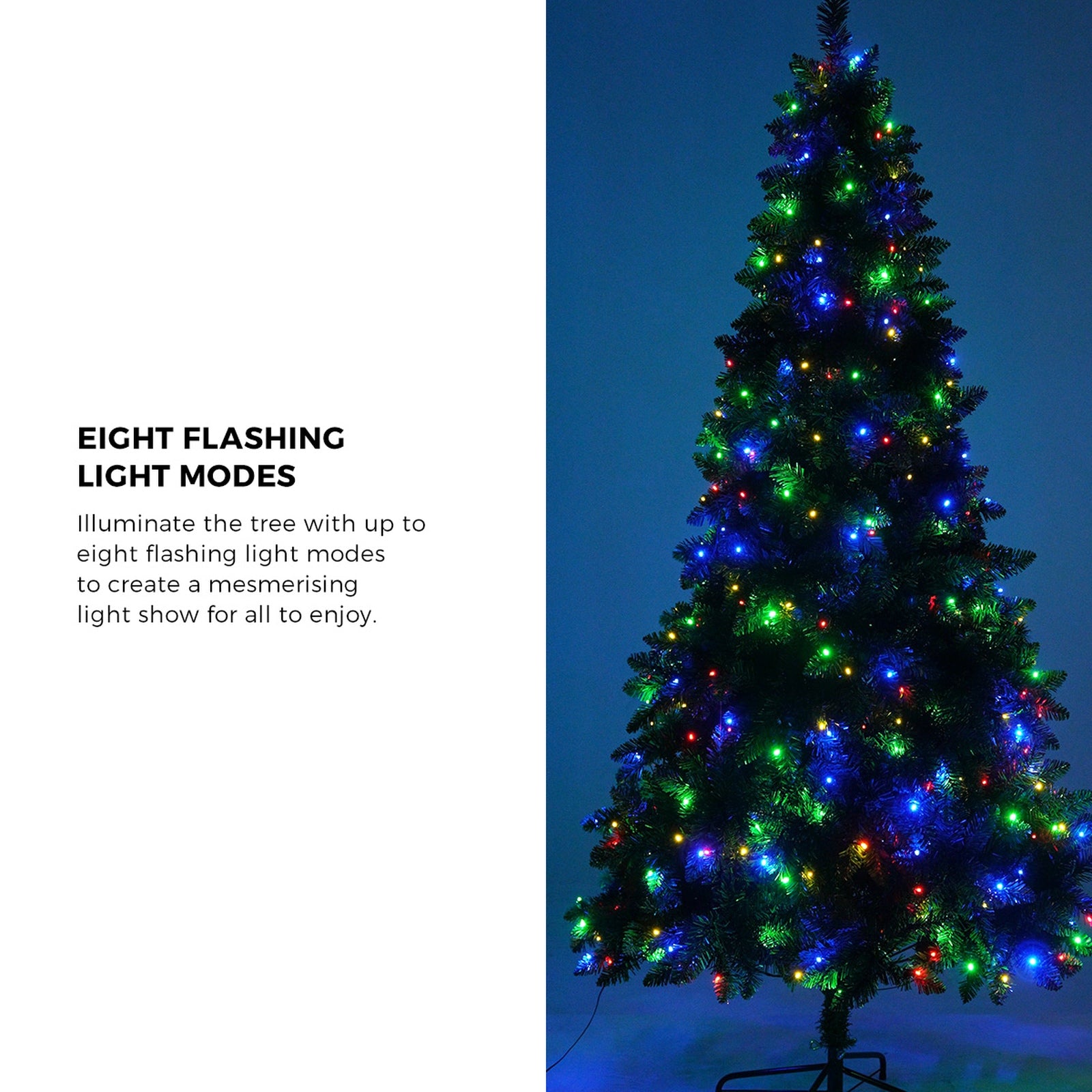 Tinseltown Christmas Tree 1.8M/2.1M/2.4M LED Lights White Green