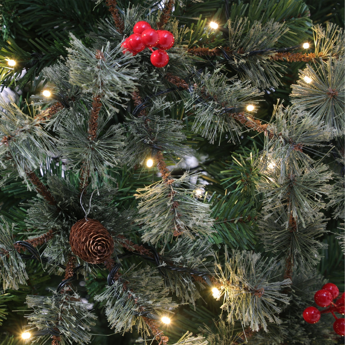 Mazam Christmas Tree 1.8m 6FT LED Light Xmas Trees Decoration Green - Sunyee