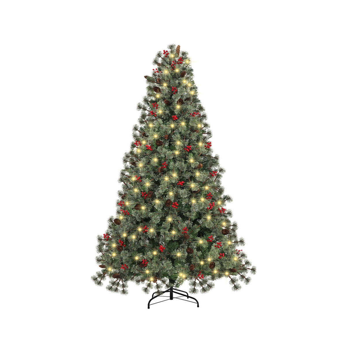 Mazam Christmas Tree 1.8m 6FT LED Light Xmas Trees Decoration Green - Sunyee