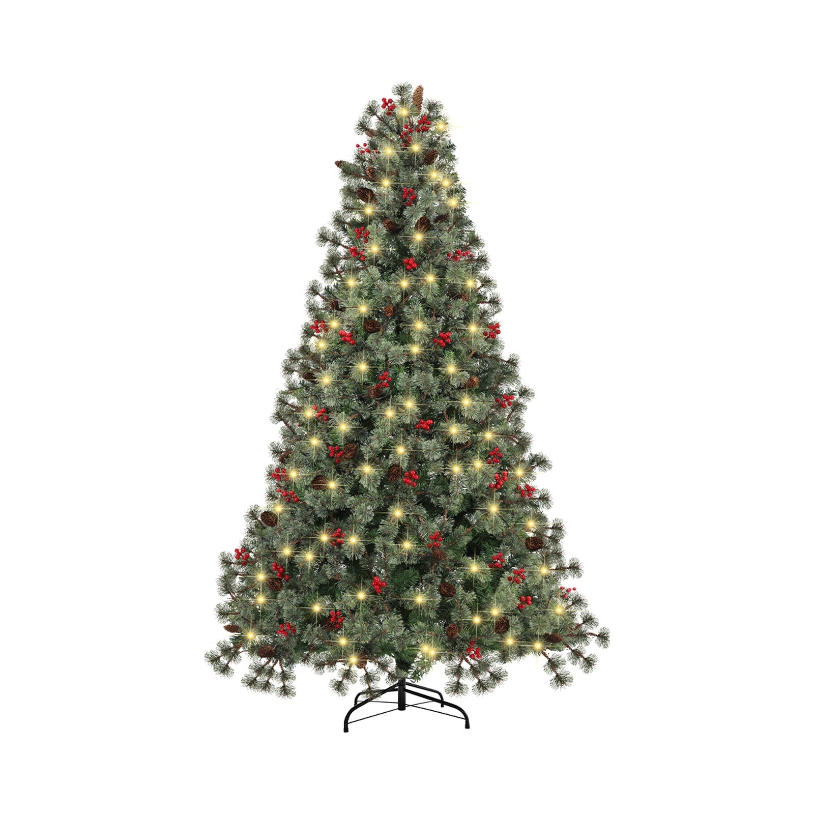Mazam Christmas Tree 2.1m 7FT LED Light Xmas Trees Decoration Green - Sunyee