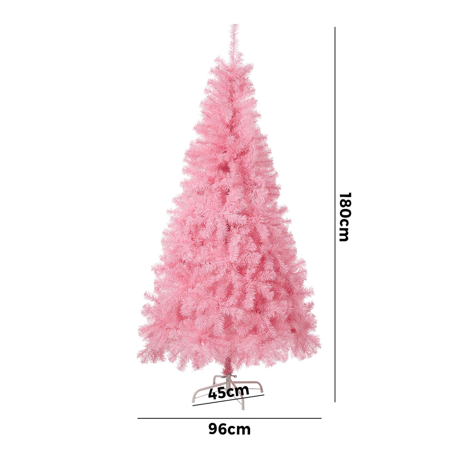 Tinseltown Pink Christmas Tree 6FT 1.8M Artificial Home Garden Party Decoration